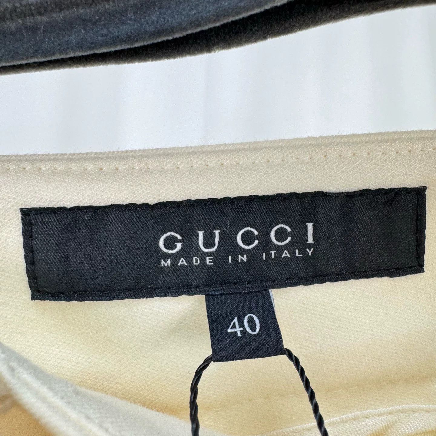 Gucci Gucci White Casual Trousers Size US 40 / EU 56 - 6 Thumbnail