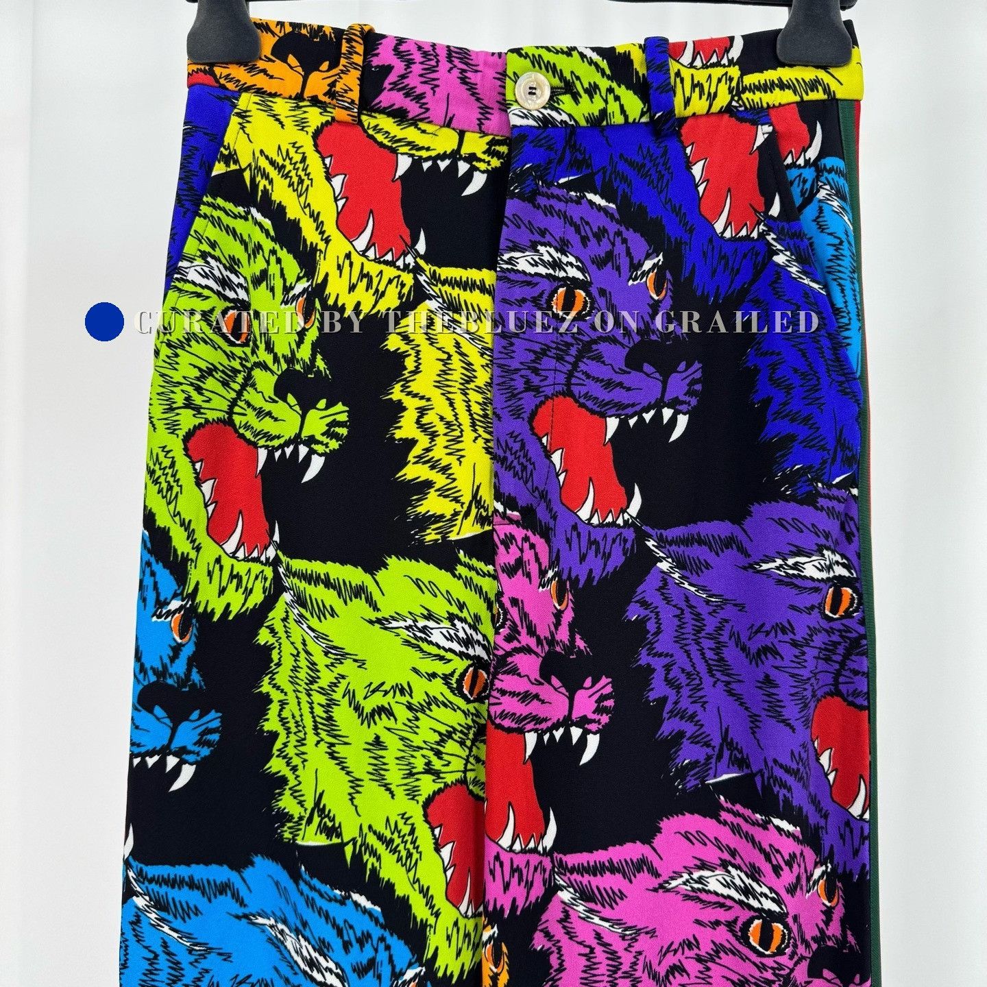 Gucci Gucci Tiger Head Webbing Casual Pants Size US 38 / EU 54 - 3 Thumbnail