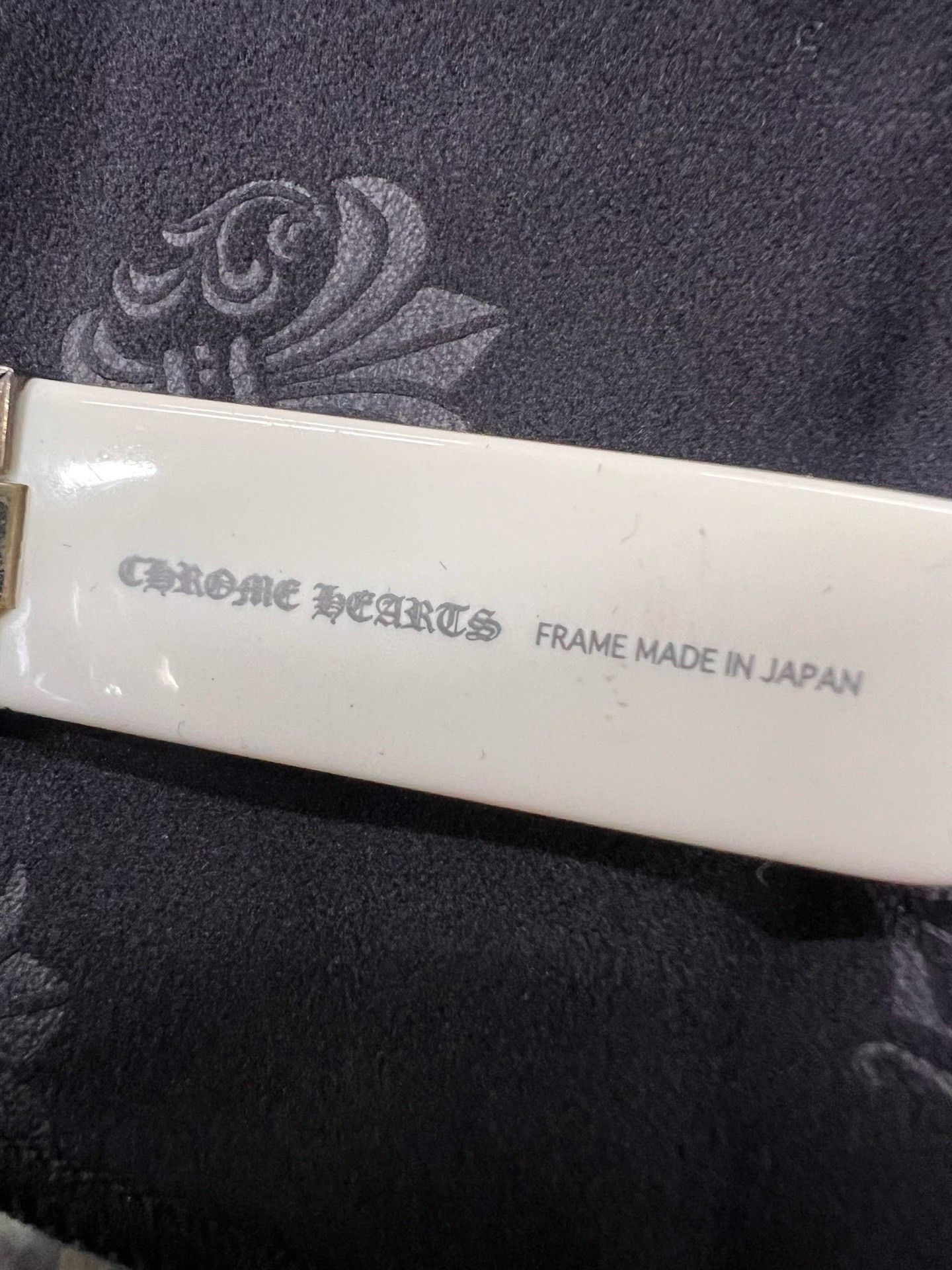 Chrome Hearts Chrome Hearts CH Cross Silver Buckle Glasses Size ONE SIZE - 6 Thumbnail