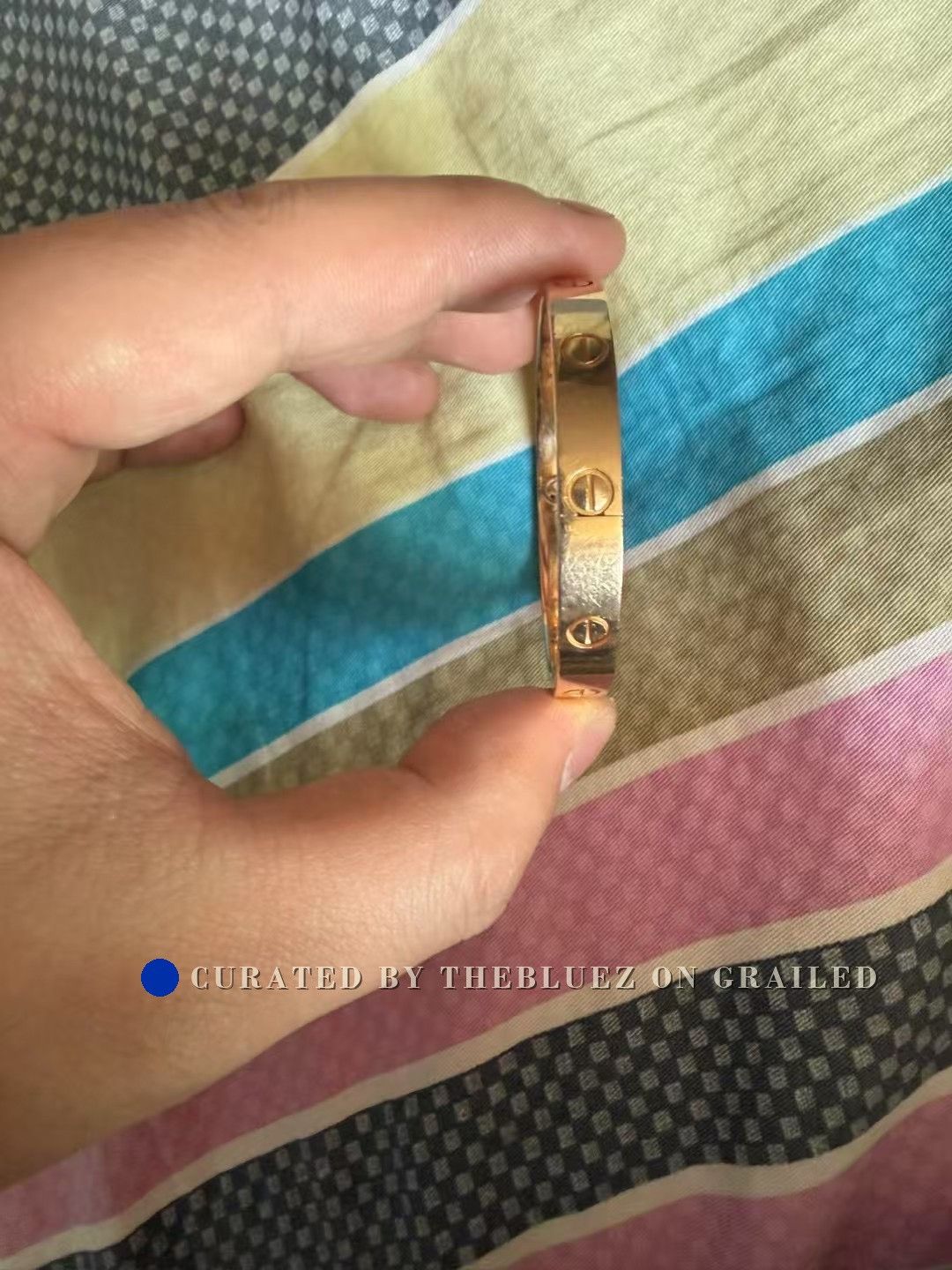 Cartier Cartier Wide Bangle Bracelet Size ONE SIZE - 3 Thumbnail