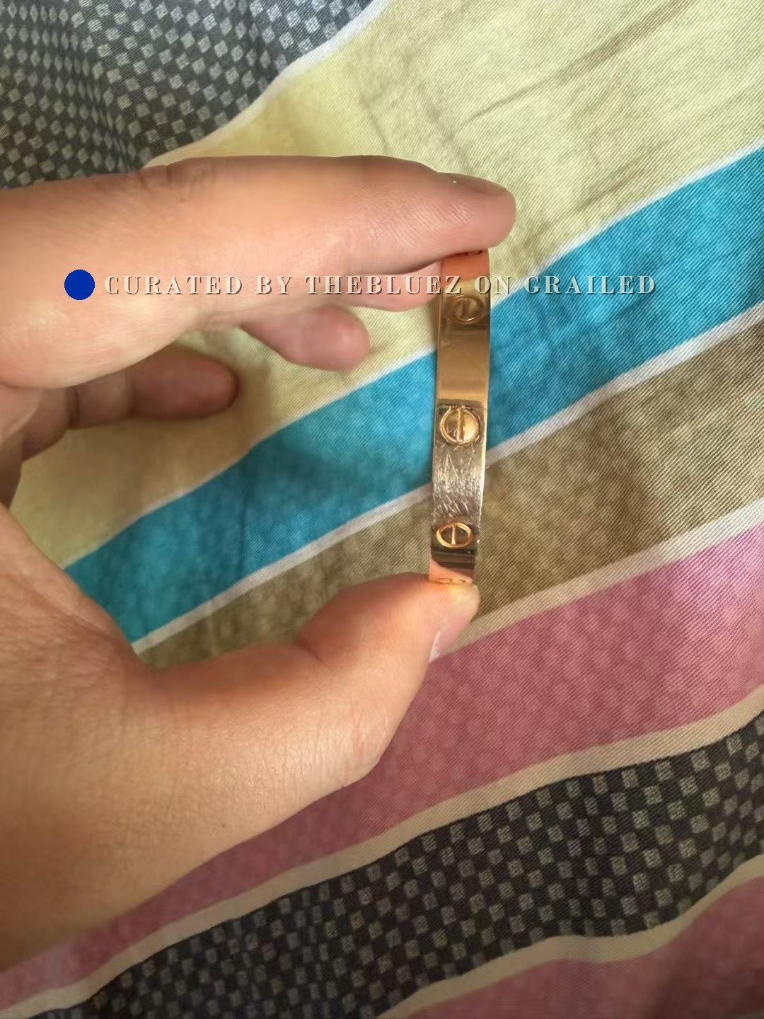 Cartier Cartier Wide Bangle Bracelet Size ONE SIZE - 2 Thumbnail