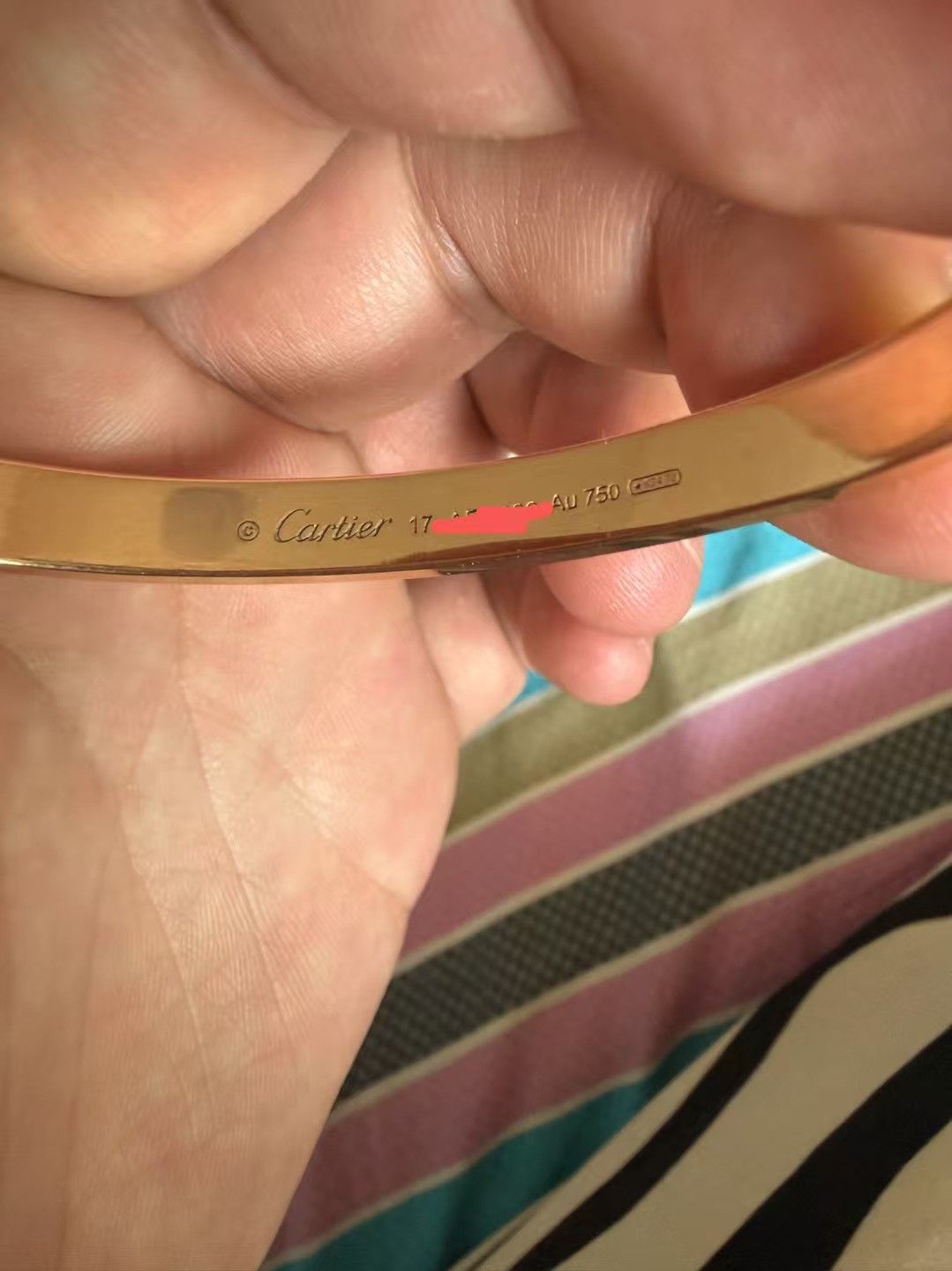 Cartier Cartier Wide Bangle Bracelet Size ONE SIZE - 4 Thumbnail