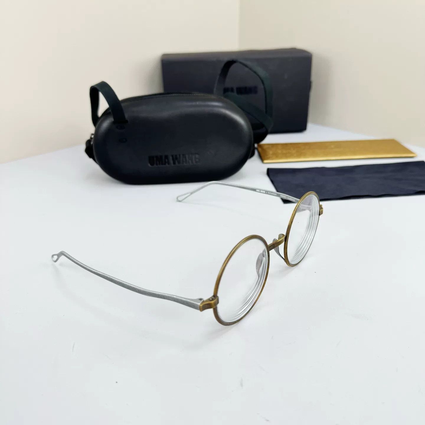 Uma Wang Uma Wang x Rigards Metal Eyeglass Frame Size ONE SIZE - 3 Thumbnail