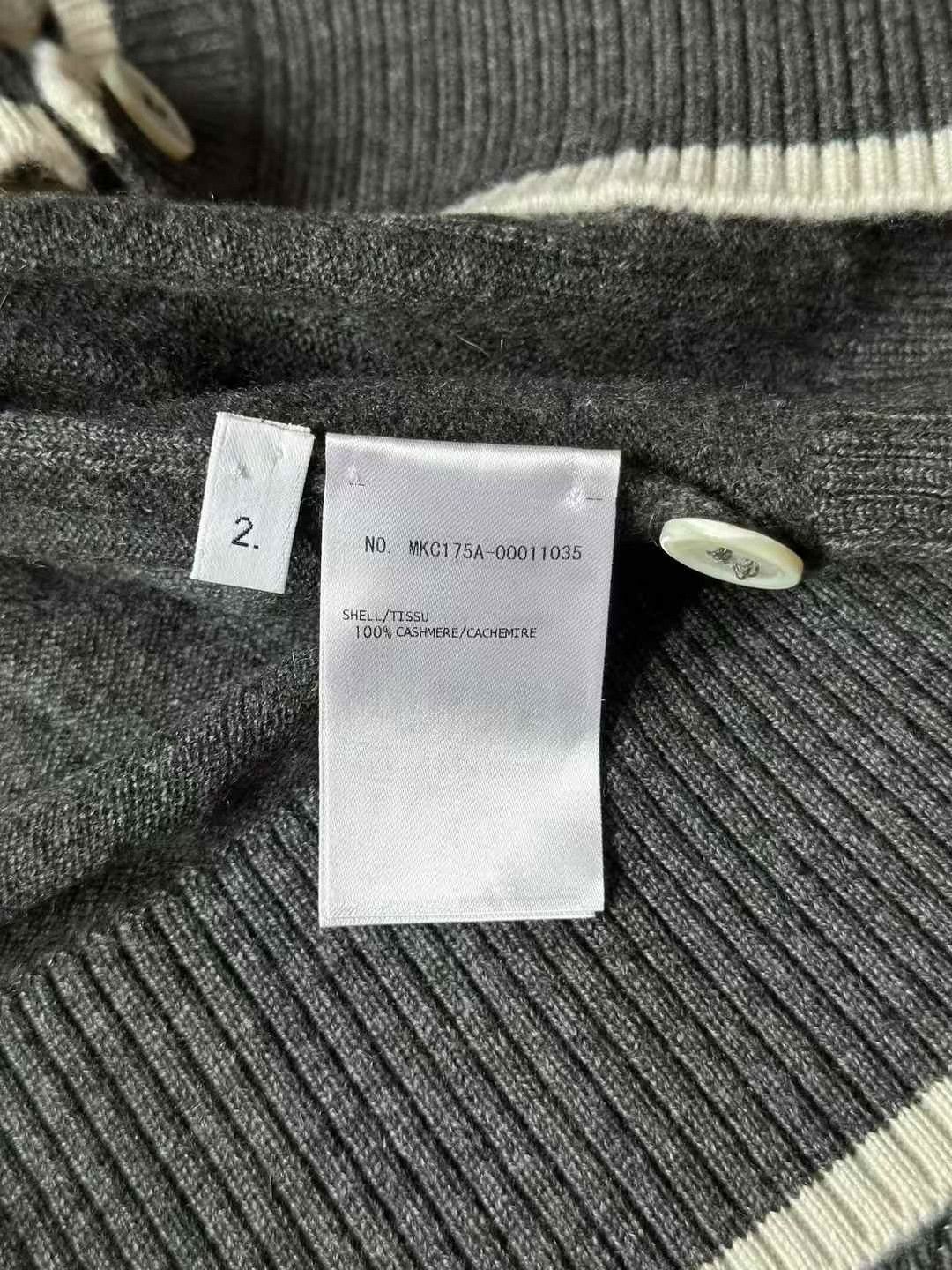 Thom Browne Thom Browne Striped Cashmere Cardigan Size US M / EU 48-50 / 2 - 4 Thumbnail