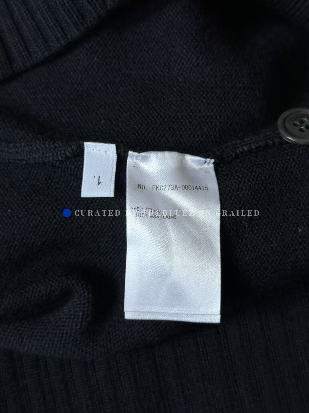 Thom Browne Thom Browne Long Wool Cardigan Size US XXS / EU 40 - 4 Thumbnail