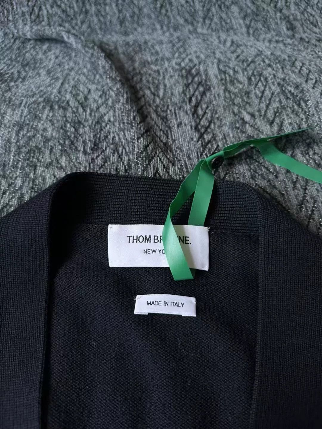 Thom Browne Thom Browne Long Wool Cardigan Size US XXS / EU 40 - 3 Thumbnail