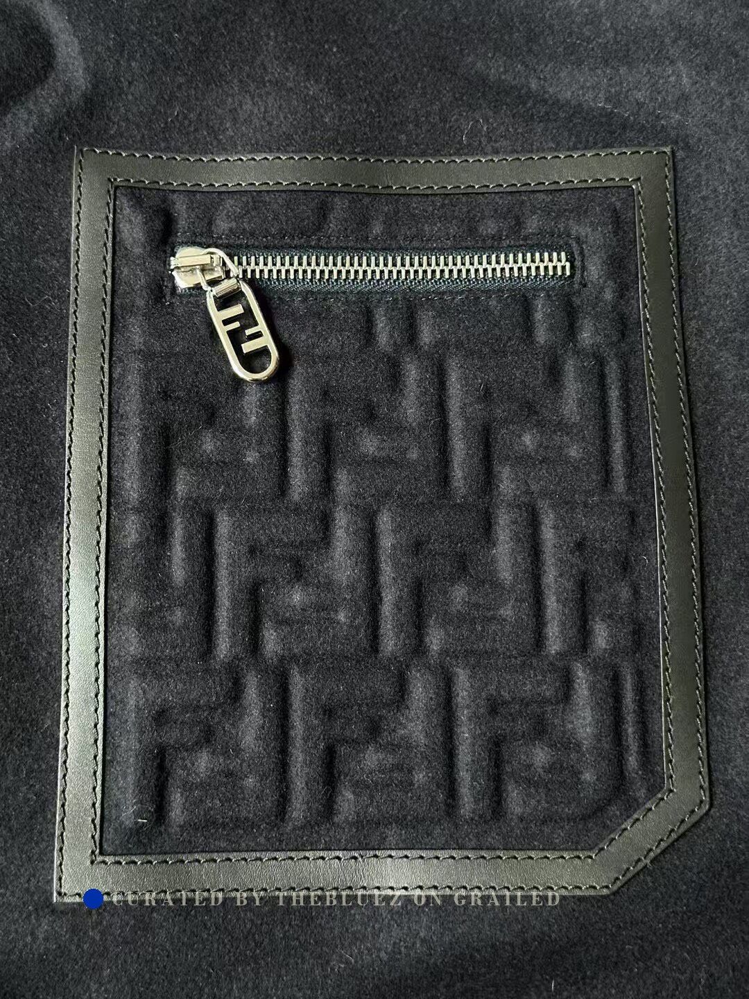 Fendi Fendi Cashmere Pocket Embossed Coat Size US S / EU 44-46 / 1 - 4 Thumbnail