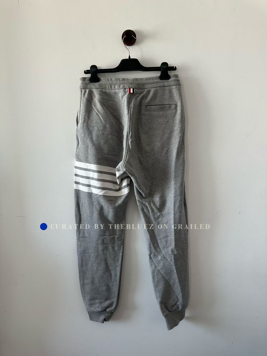 Thom Browne Thom Browne Gray Knit Sweatpants Size US 26 / EU 42 - 2 Thumbnail