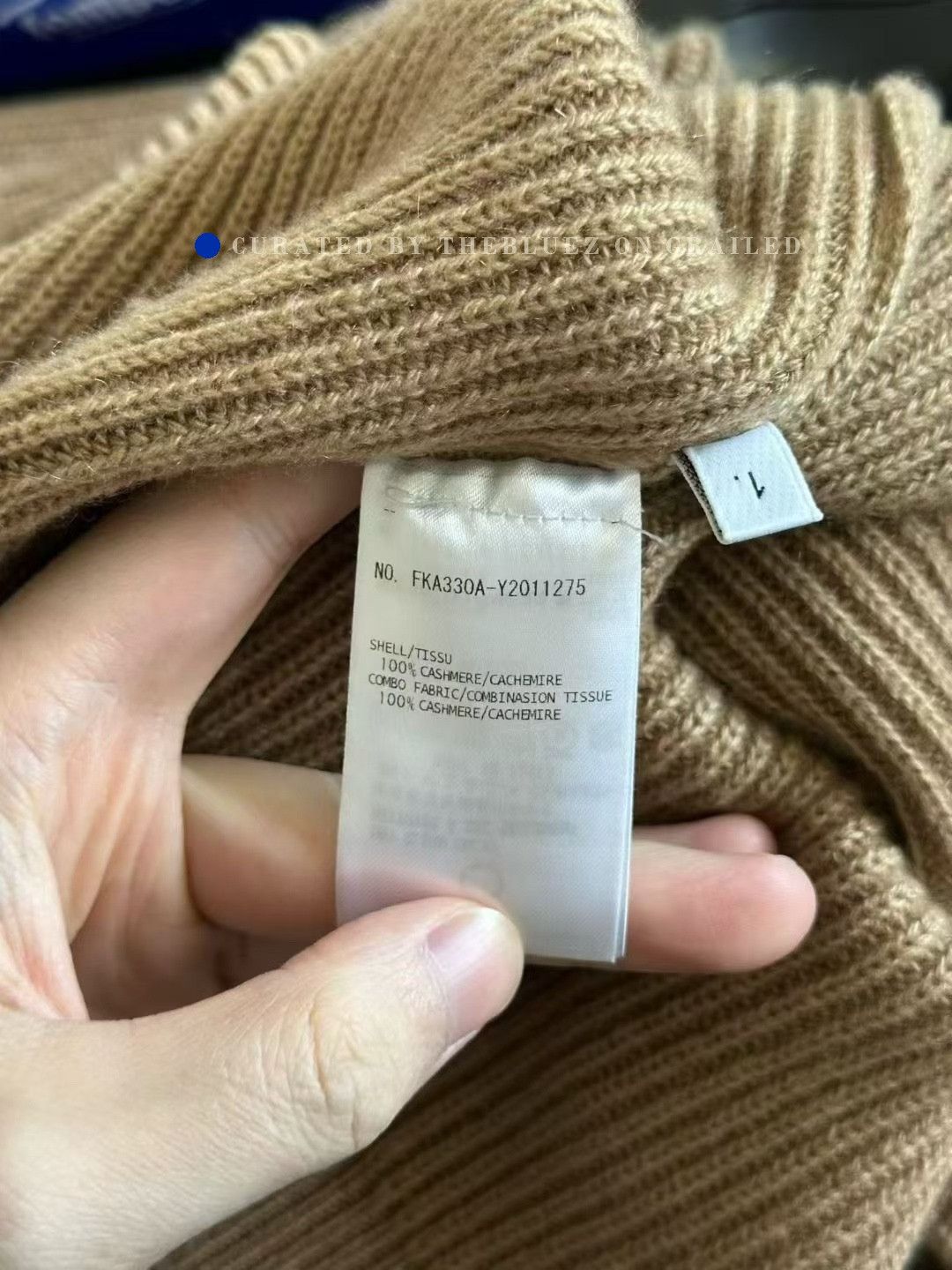 Thom Browne Thom Browne Brown Cashmere Hoodie Size US S / EU 44-46 / 1 - 4 Thumbnail