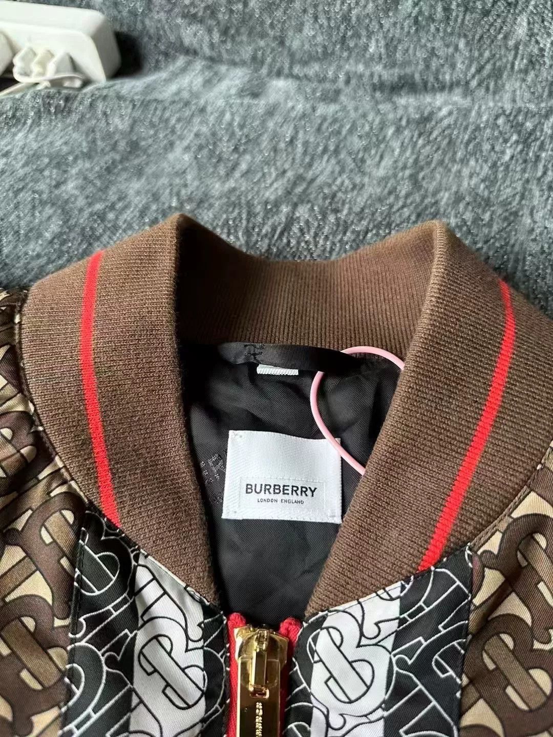 Burberry Burberry All-Over Print Pilot Jacket Size US M / EU 48-50 / 2 - 3 Thumbnail