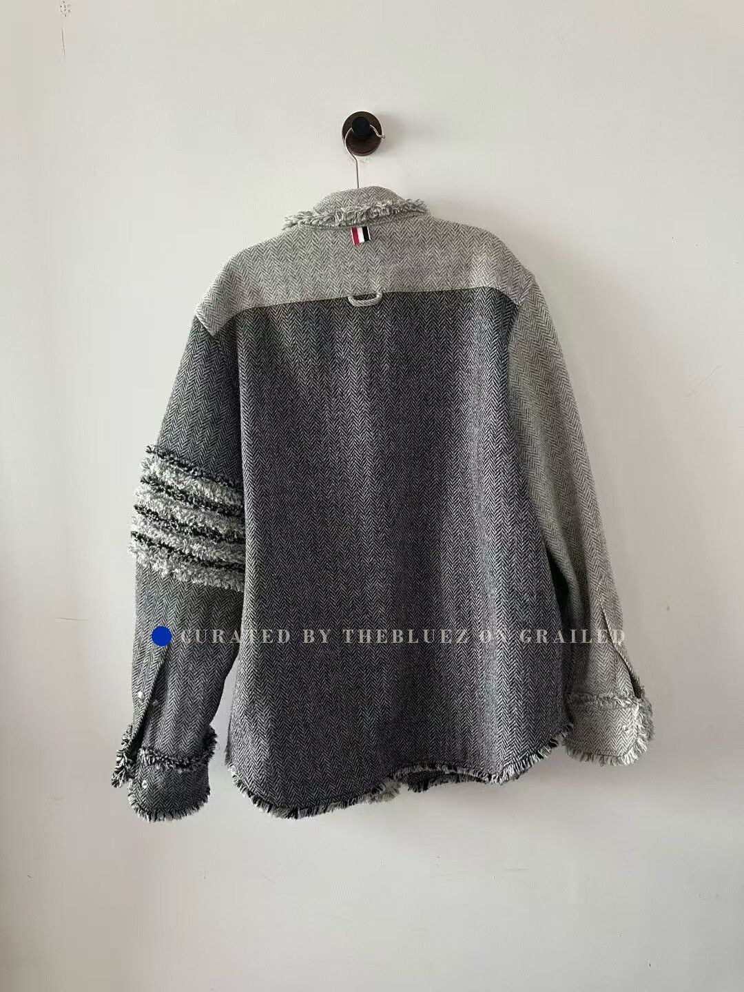 Thom Browne Thom Browne Frayed Tassel Wool Jacket Size US L / EU 52-54 / 3 - 2 Thumbnail