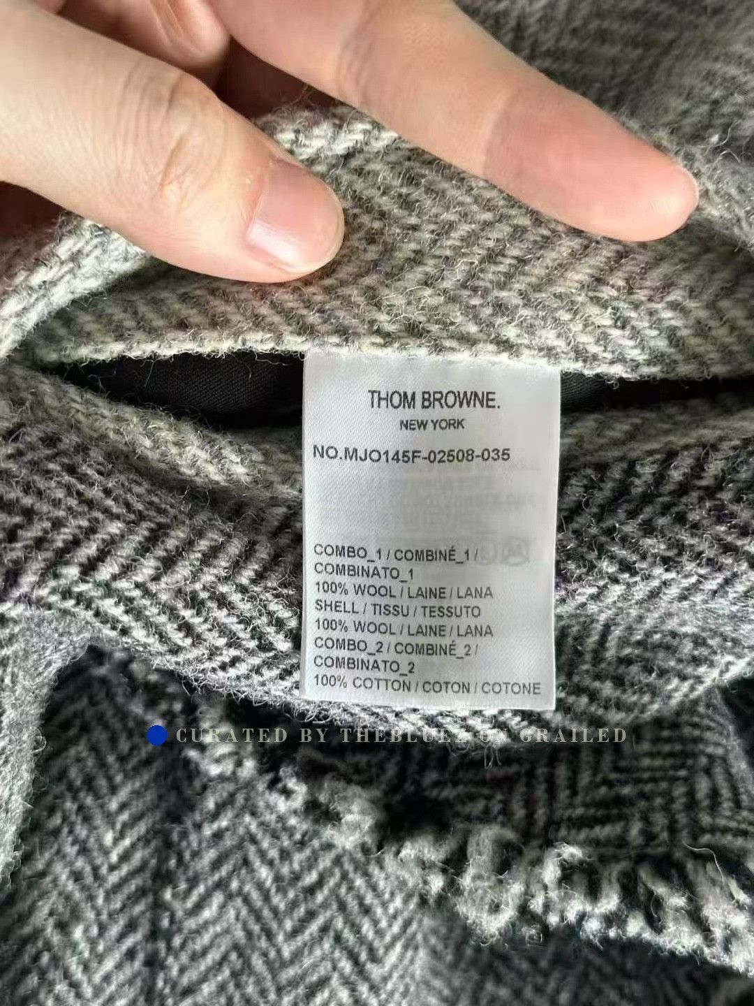 Thom Browne Thom Browne Frayed Tassel Wool Jacket Size US L / EU 52-54 / 3 - 5 Thumbnail