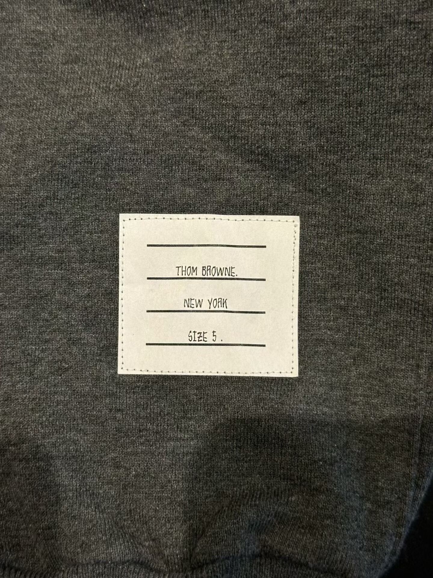 Thom Browne Thom Browne Gray Knit Sweatpants Size US 32 / EU 48 - 4 Thumbnail