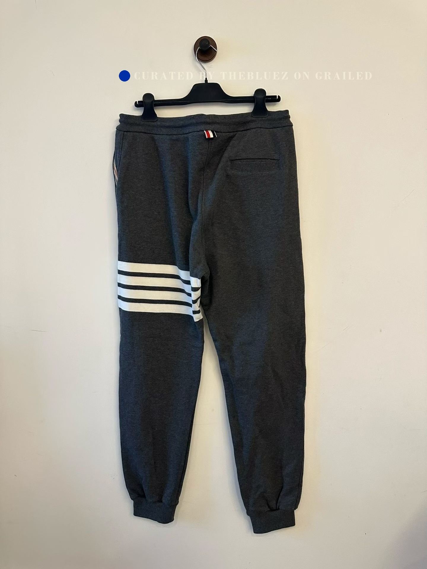 Thom Browne Thom Browne Gray Knit Sweatpants Size US 32 / EU 48 - 5 Thumbnail