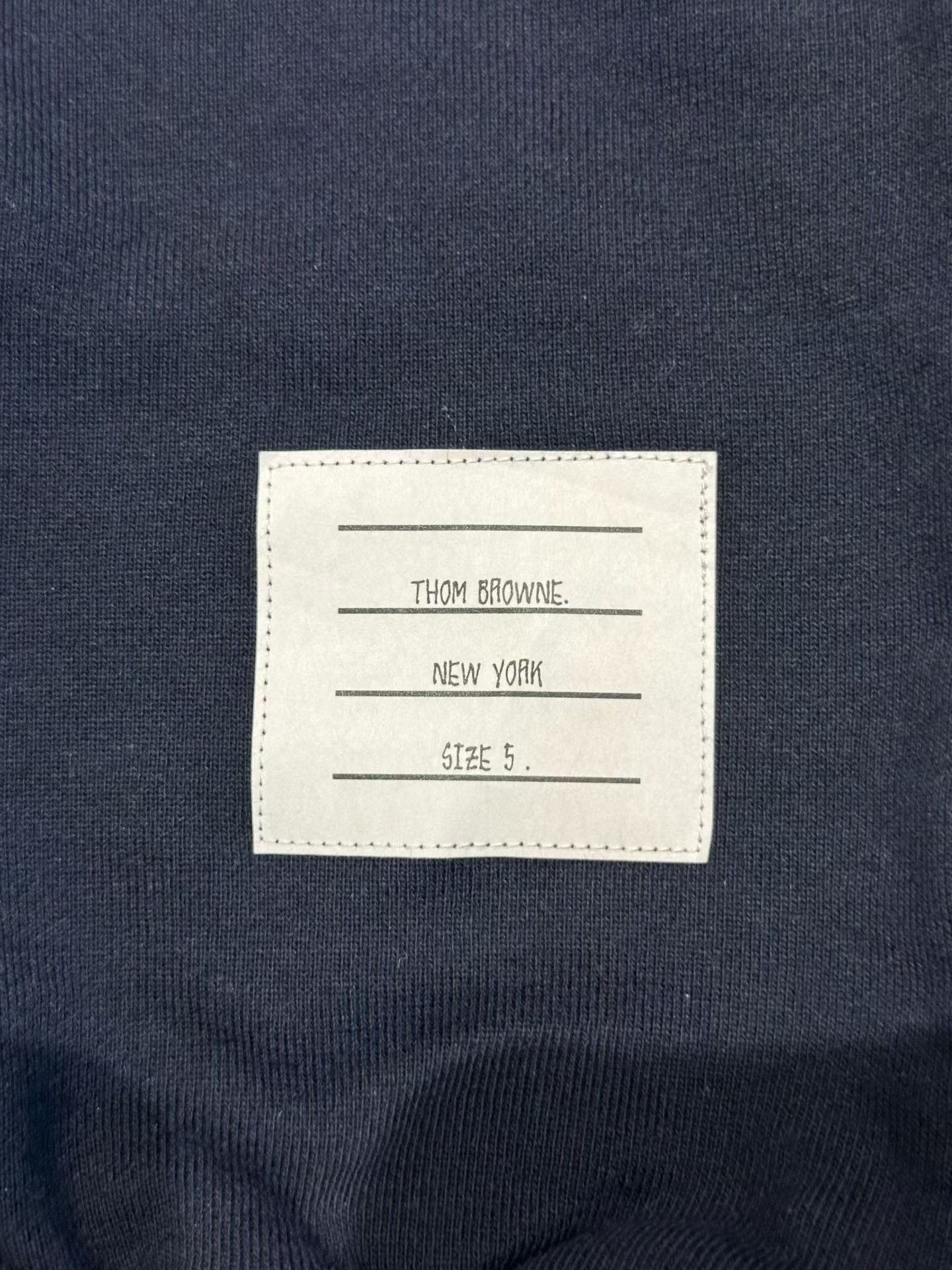 Thom Browne Thom Browne Gray/Navy Knit Sweatpants Size US 26 / EU 42 - 5 Thumbnail