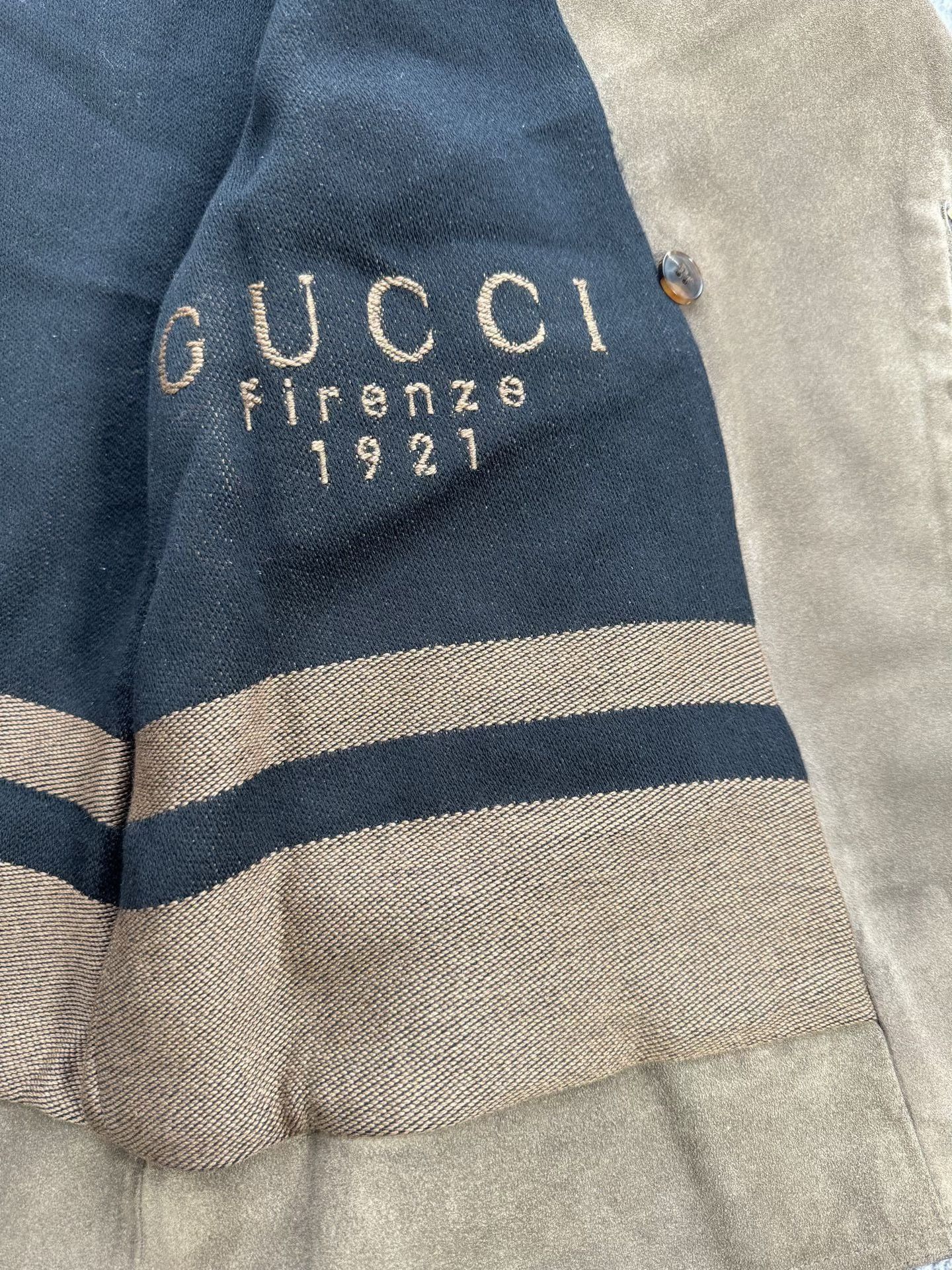 Gucci Gucci Out-of-Print Cowhide Jacket Size US L / EU 52-54 / 3 - 7 Thumbnail