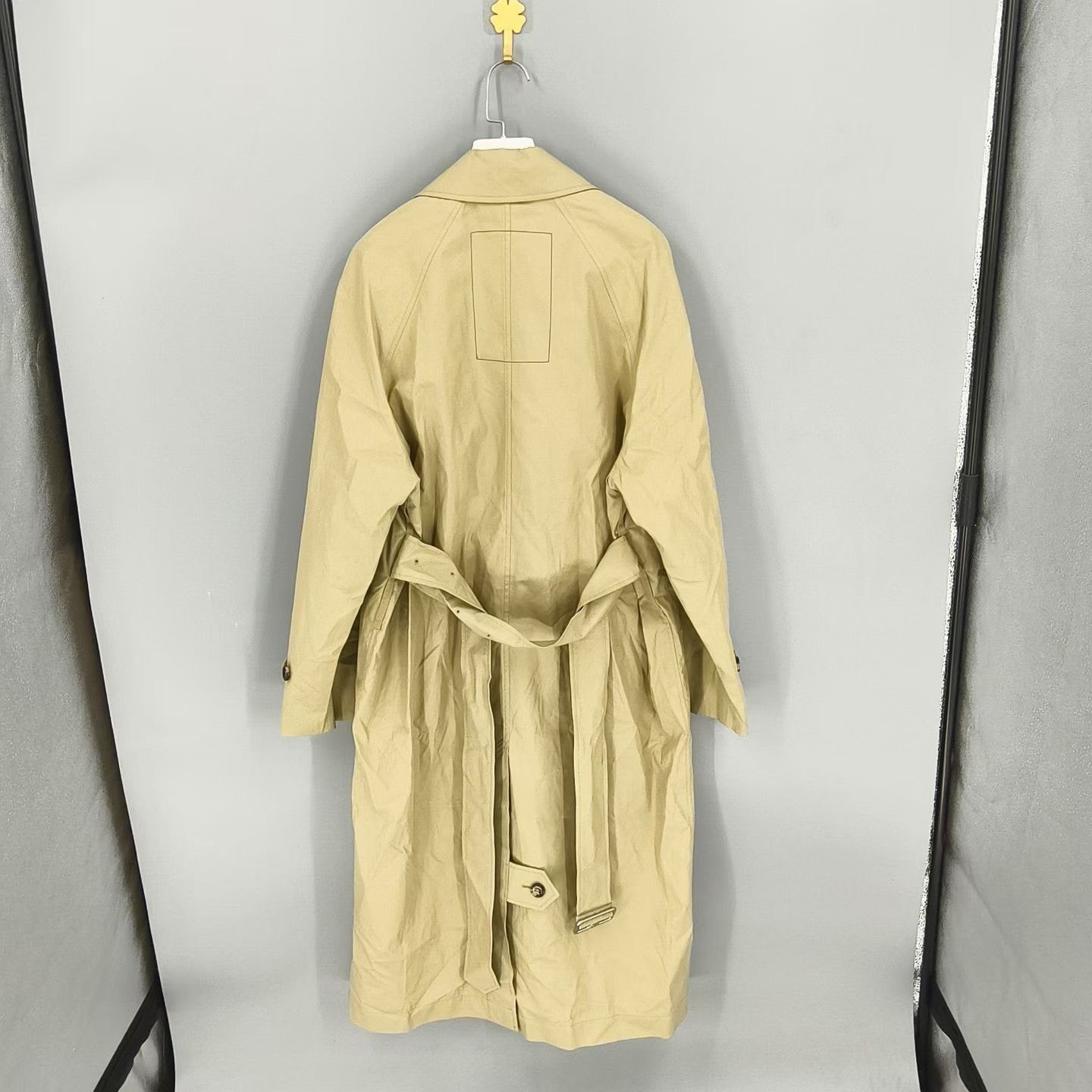 Burberry Burberry New Camel Long Trench Coat Size US M / EU 48-50 / 2 - 2 Thumbnail
