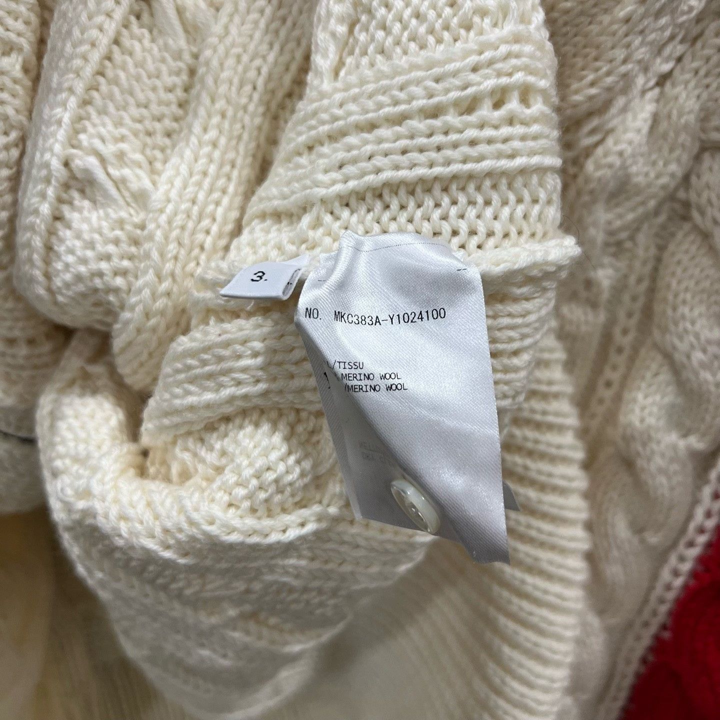 Thom Browne Thom Browne TB Color Block Wool Knit Cardigan Size US L / EU 52-54 / 3 - 4 Thumbnail