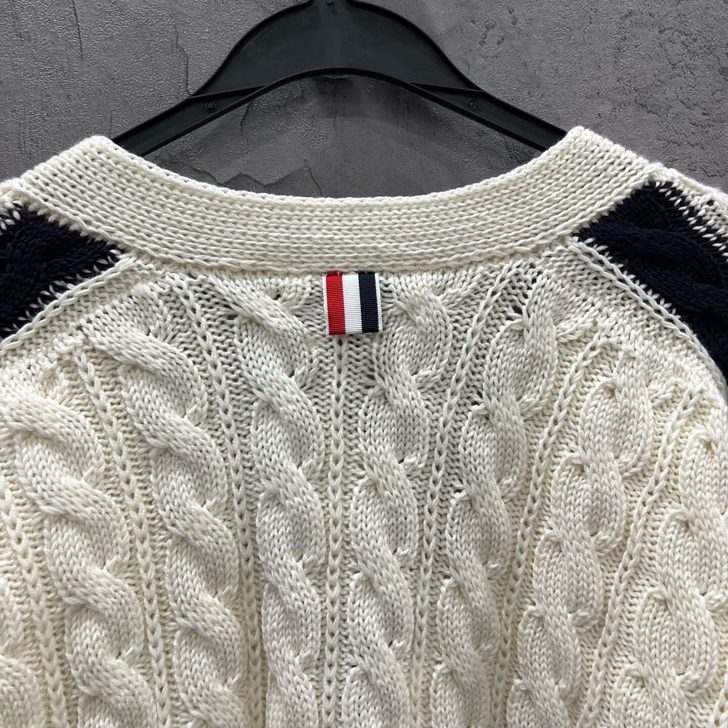 Thom Browne Thom Browne TB Color Block Wool Knit Cardigan Size US L / EU 52-54 / 3 - 6 Thumbnail