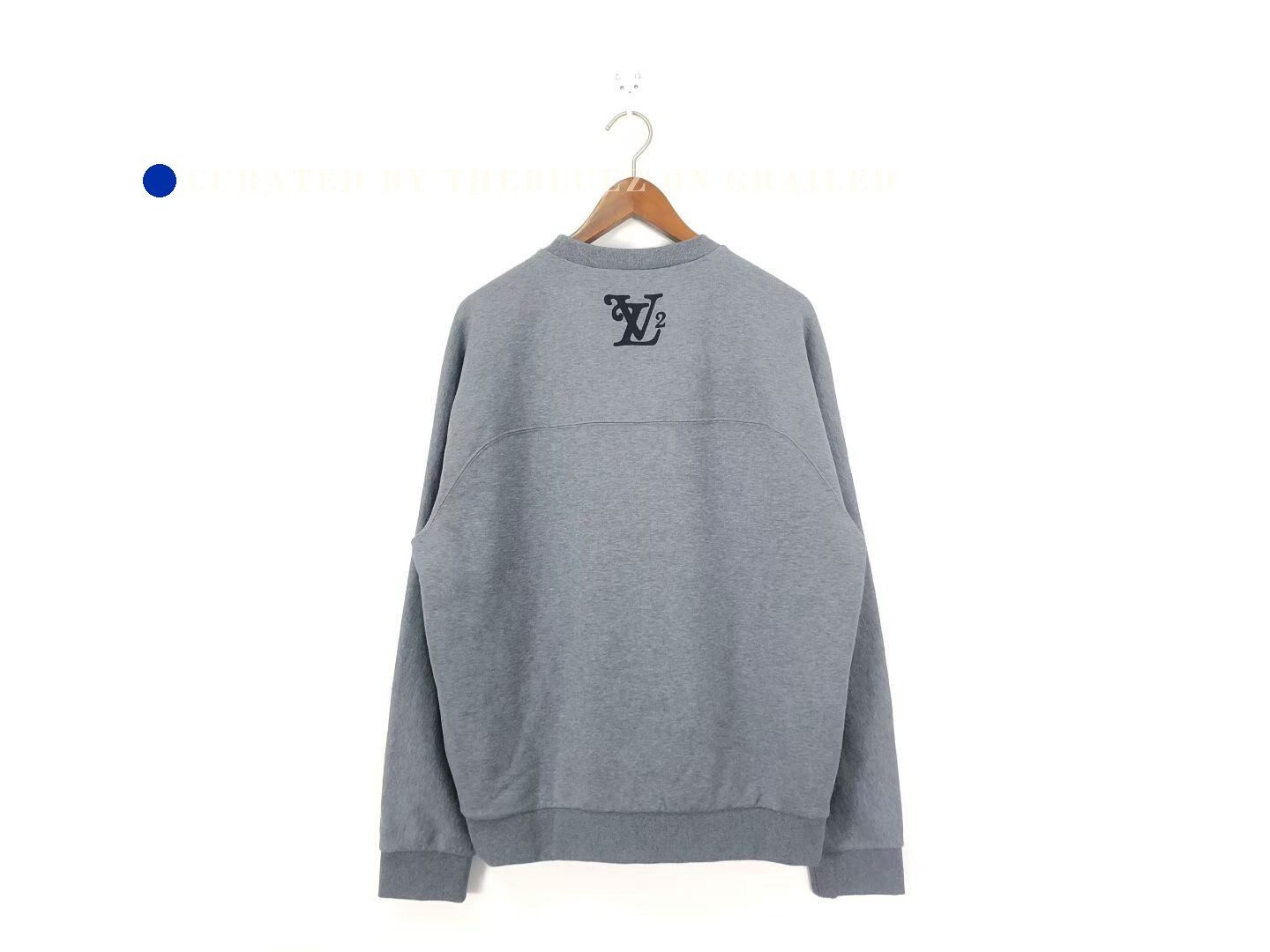 Louis Vuitton Louis Vuitton LV x Nigo LV² Gray Hoodie Size US S / EU 44-46 / 1 - 2 Thumbnail