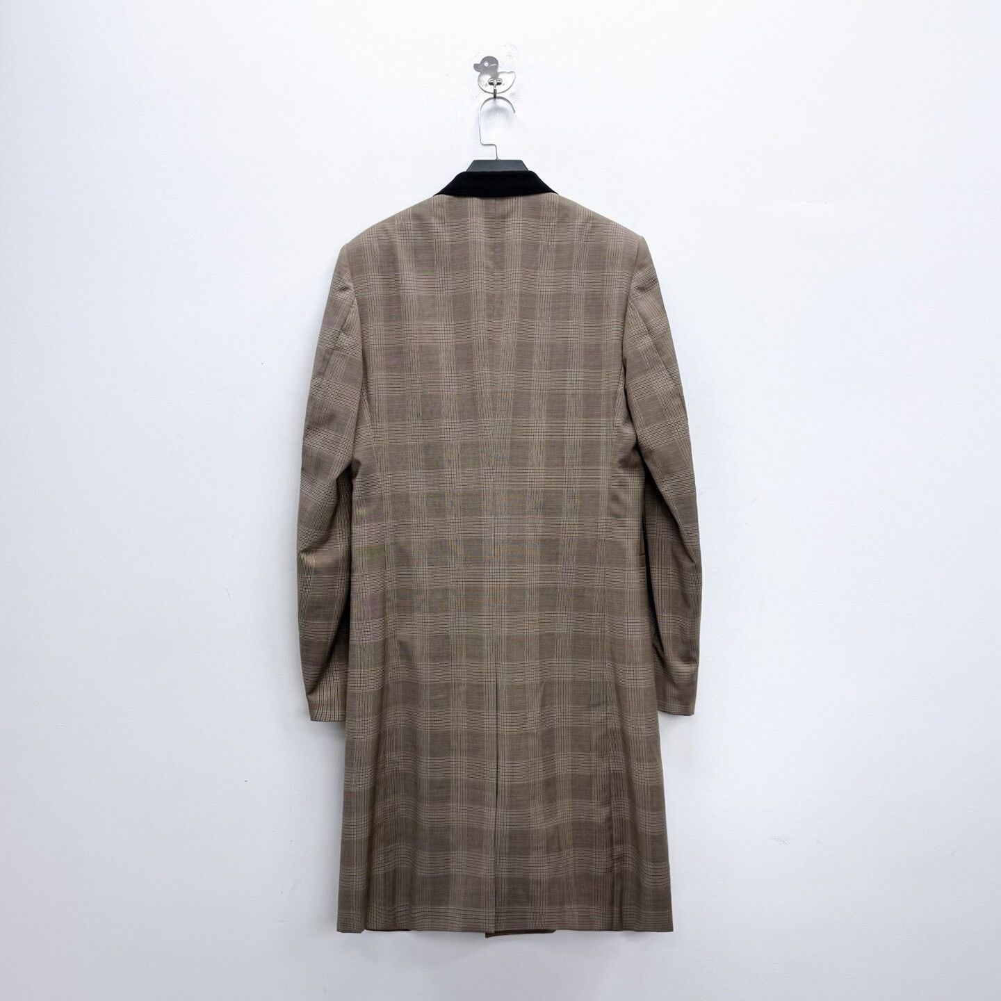 Givenchy Givenchy Brown Houndstooth Wool Coat Size US S / EU 44-46 / 1 - 2 Thumbnail
