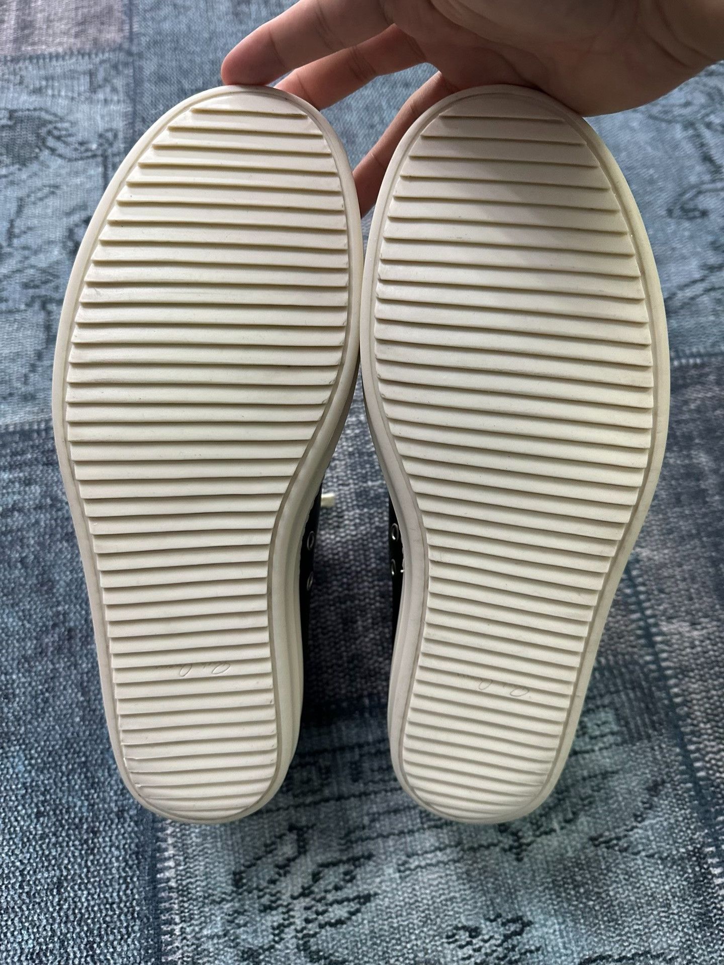 Rick Owens Rick Owens Low-Top Leather Sneakers Size US 11 / EU 44 - 5 Thumbnail