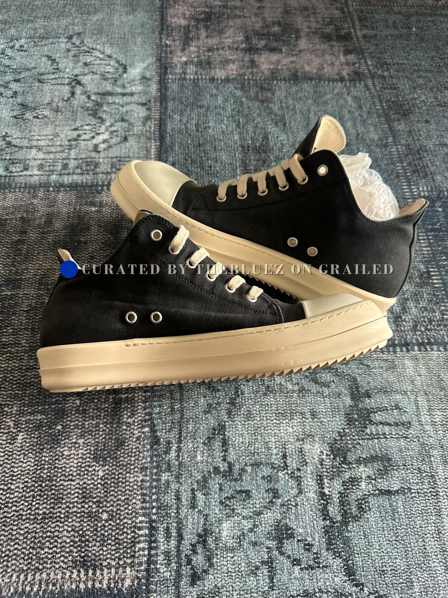 Rick Owens Rick Owens DRKSHDW Gradient Low-Top Sneakers Size US 9.5 / EU 42-43 - 3 Thumbnail