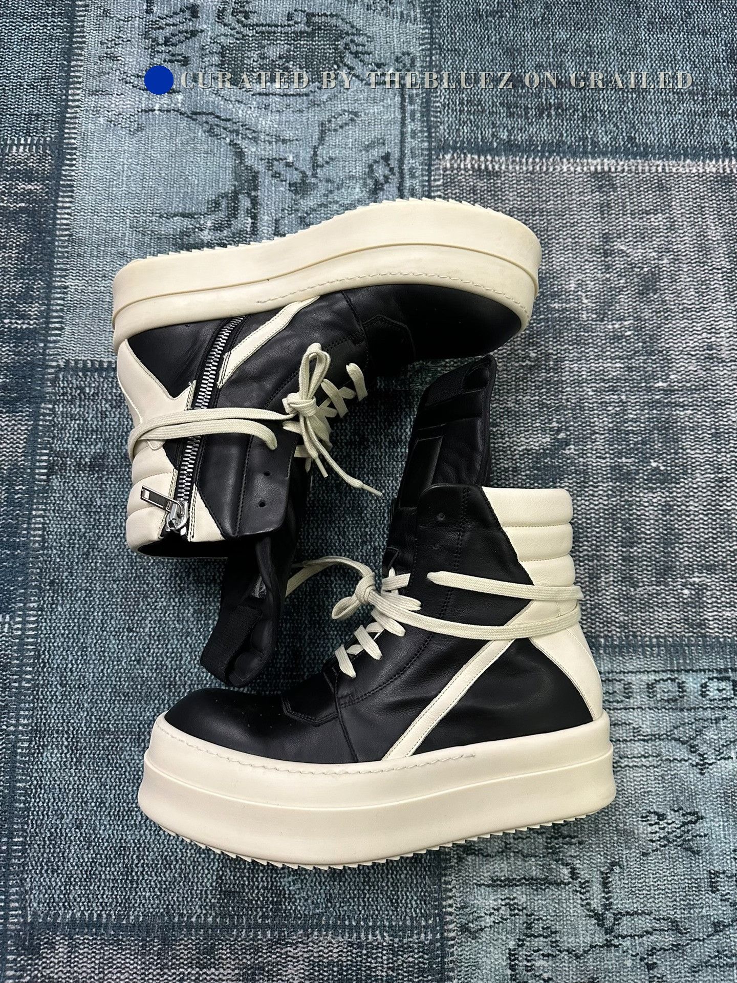 Rick Owens Rick Owens Thick Sole Inverted Triangle Size US 10 / EU 43 - 2 Thumbnail