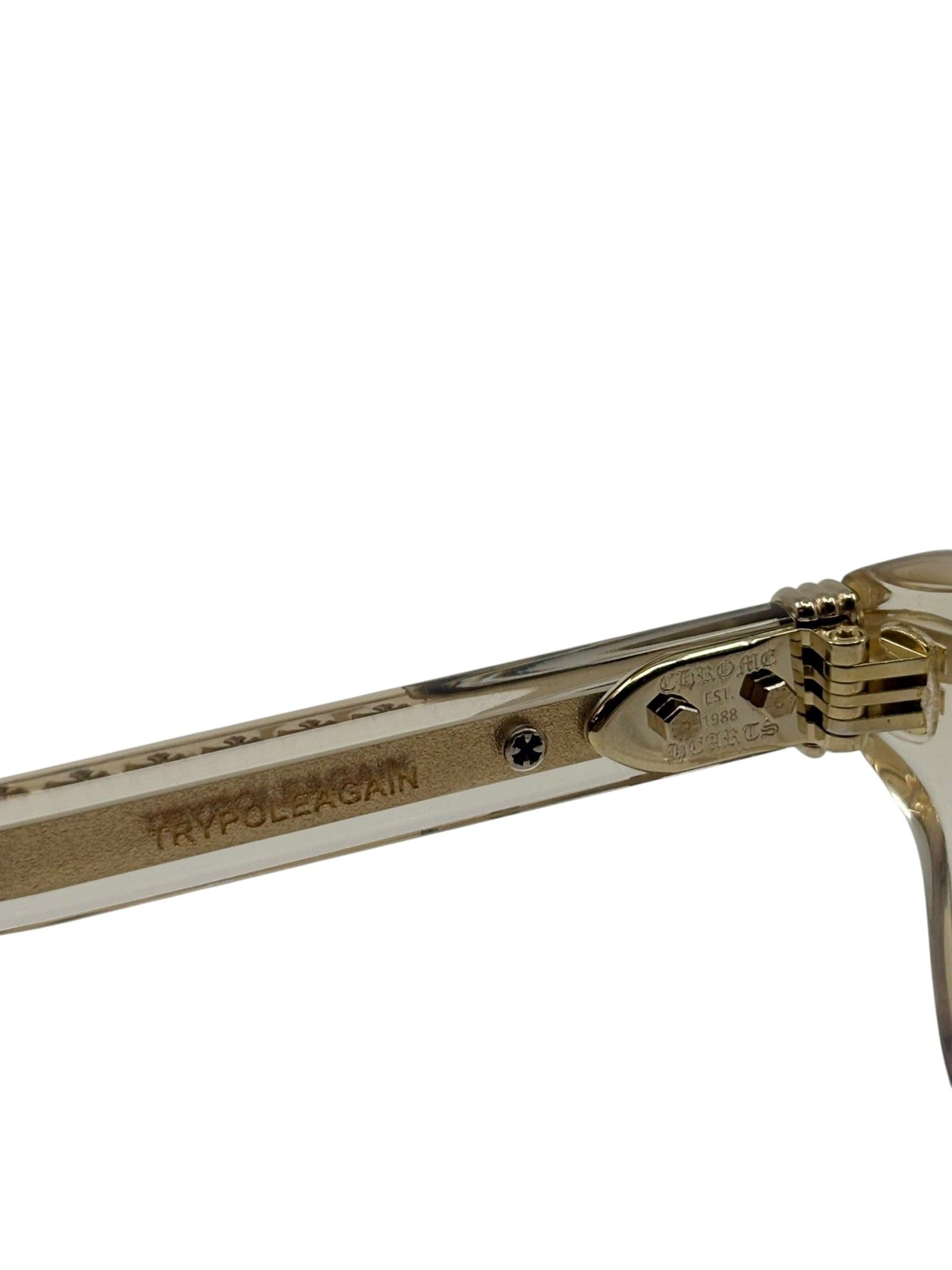 Chrome Hearts Trypoleagain Glasses Size ONE SIZE - 3 Thumbnail