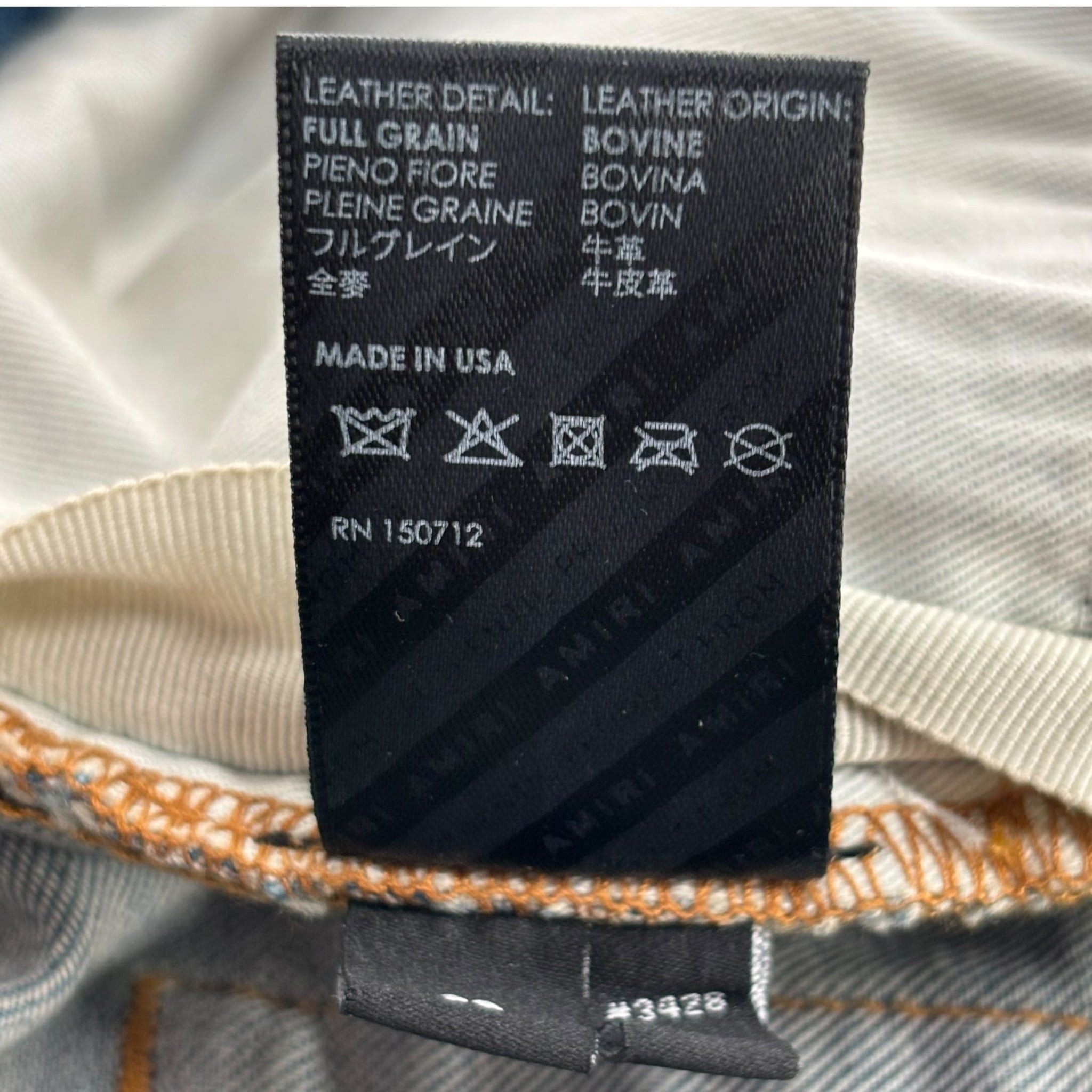 Amiri Camouflage Bone Distressed Jeans Size US 28 / EU 44 - 5 Thumbnail