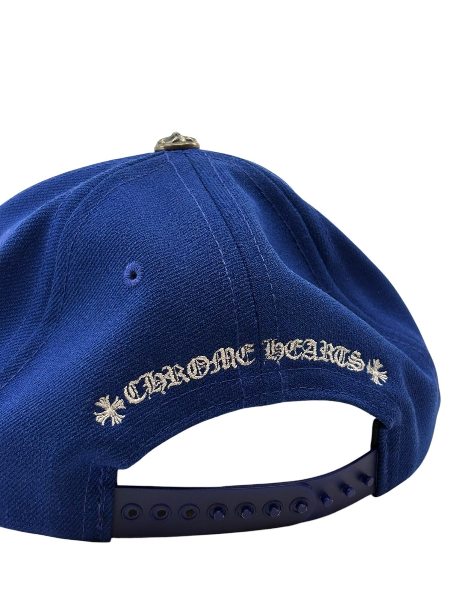 Chrome Hearts CH Logo Hat Blue Size ONE SIZE - 4 Thumbnail