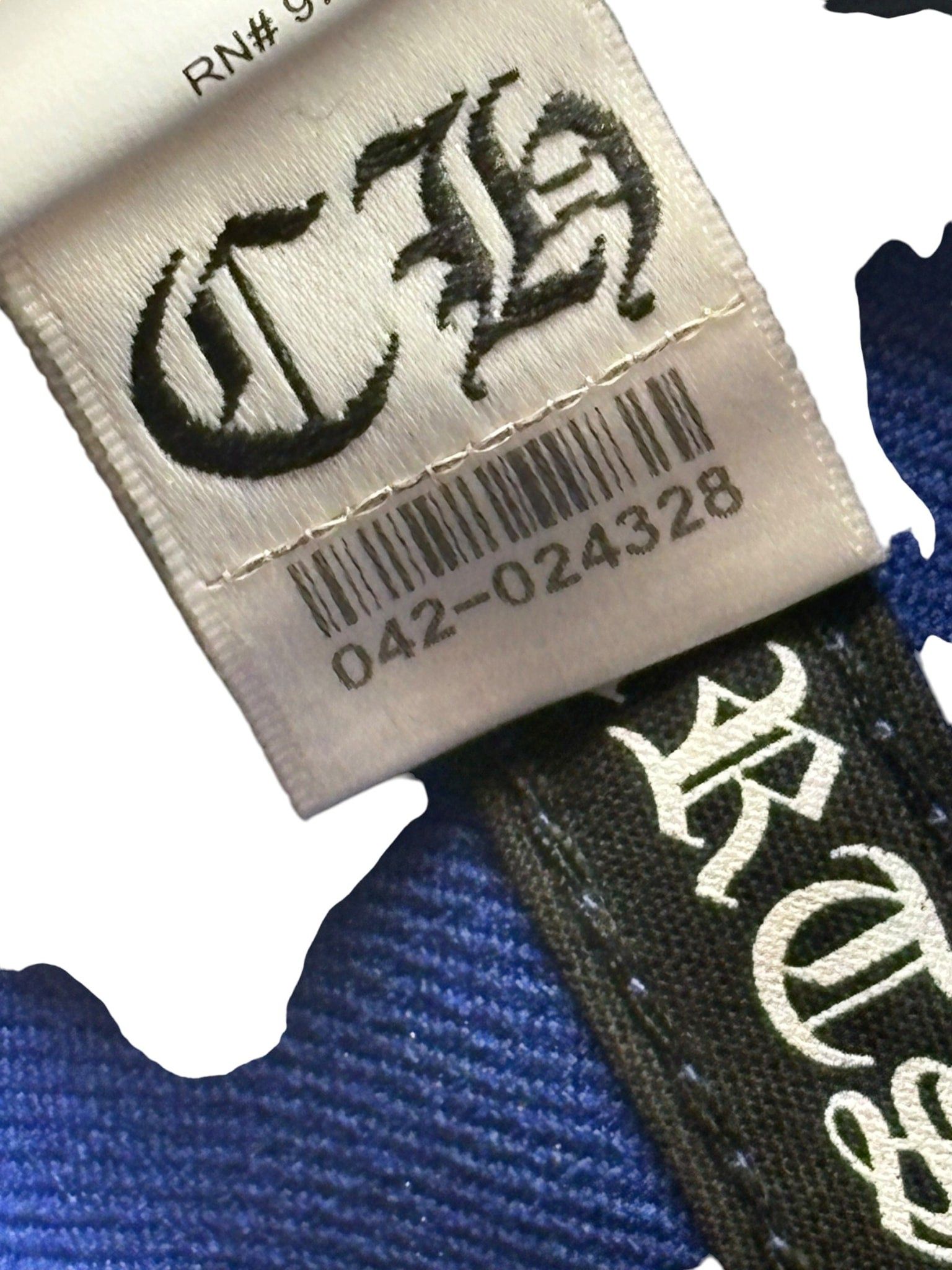 Chrome Hearts CH Logo Hat Blue Size ONE SIZE - 7 Thumbnail