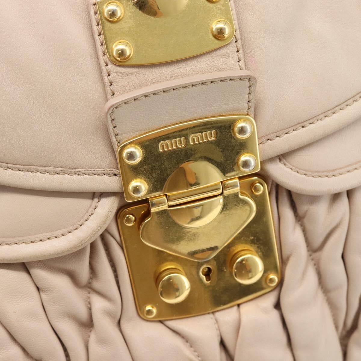 Miu Miu Miu Miu Vintage Handbag Leather Size ONE SIZE - 16 Thumbnail