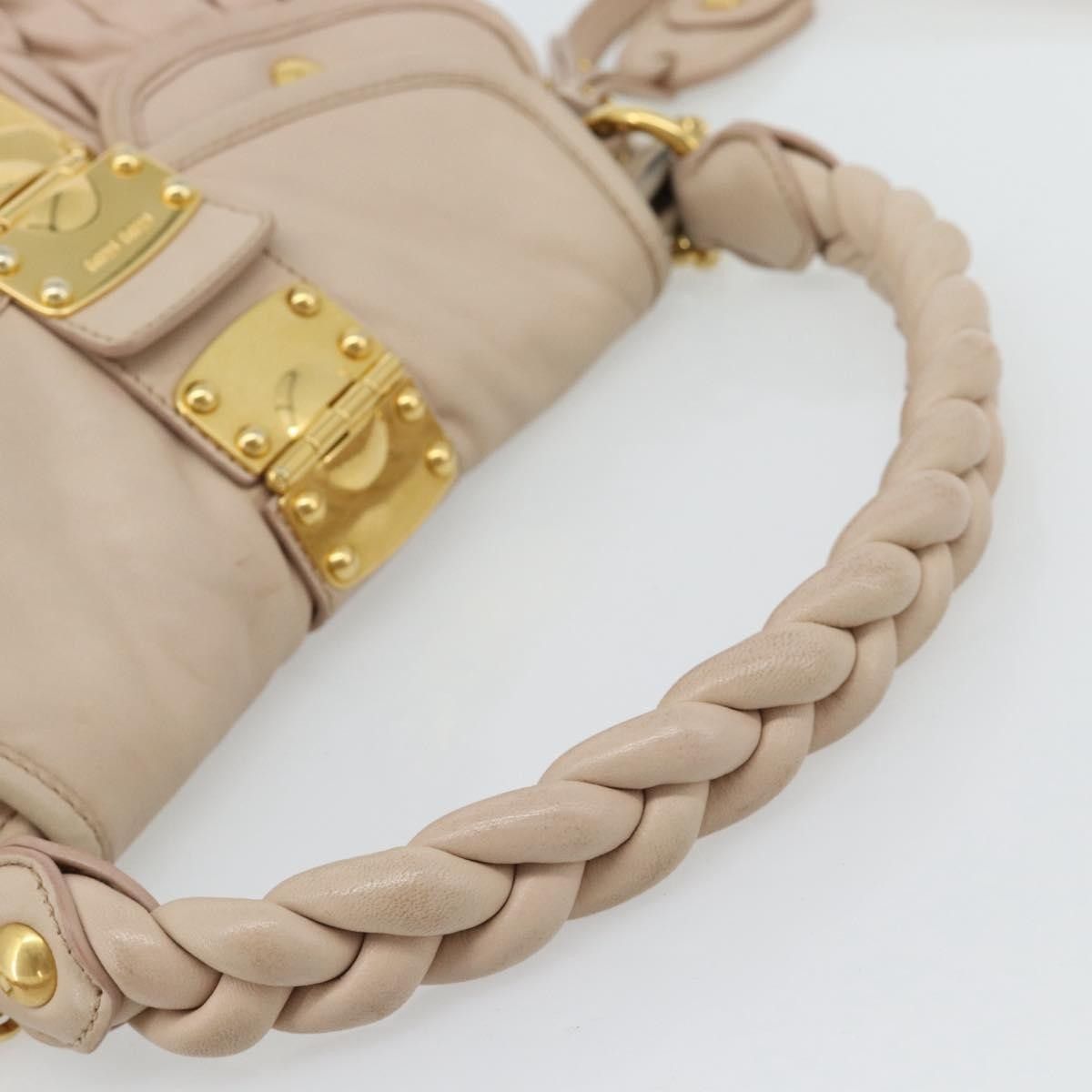 Miu Miu Miu Miu Vintage Handbag Leather Size ONE SIZE - 7 Thumbnail