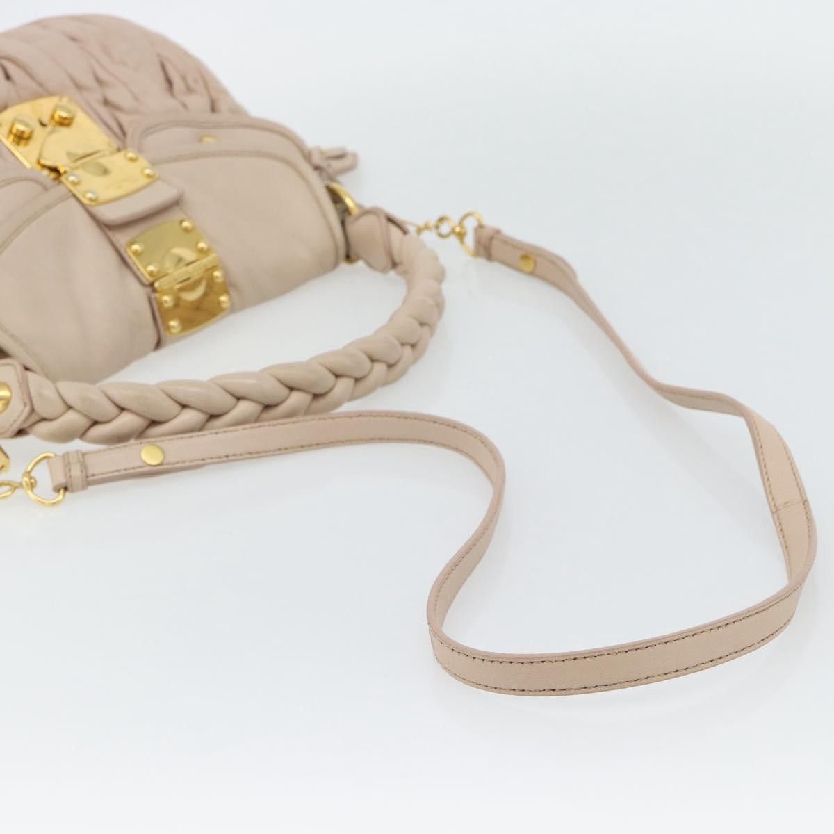 Miu Miu Miu Miu Vintage Handbag Leather Size ONE SIZE - 9 Thumbnail
