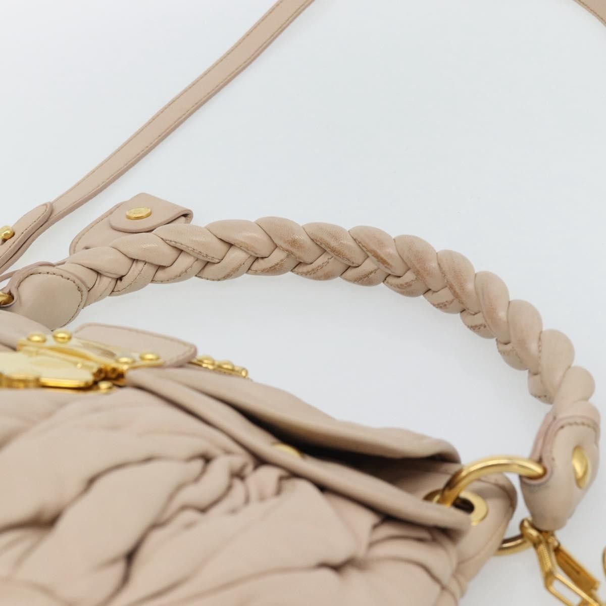 Miu Miu Miu Miu Vintage Handbag Leather Size ONE SIZE - 8 Thumbnail