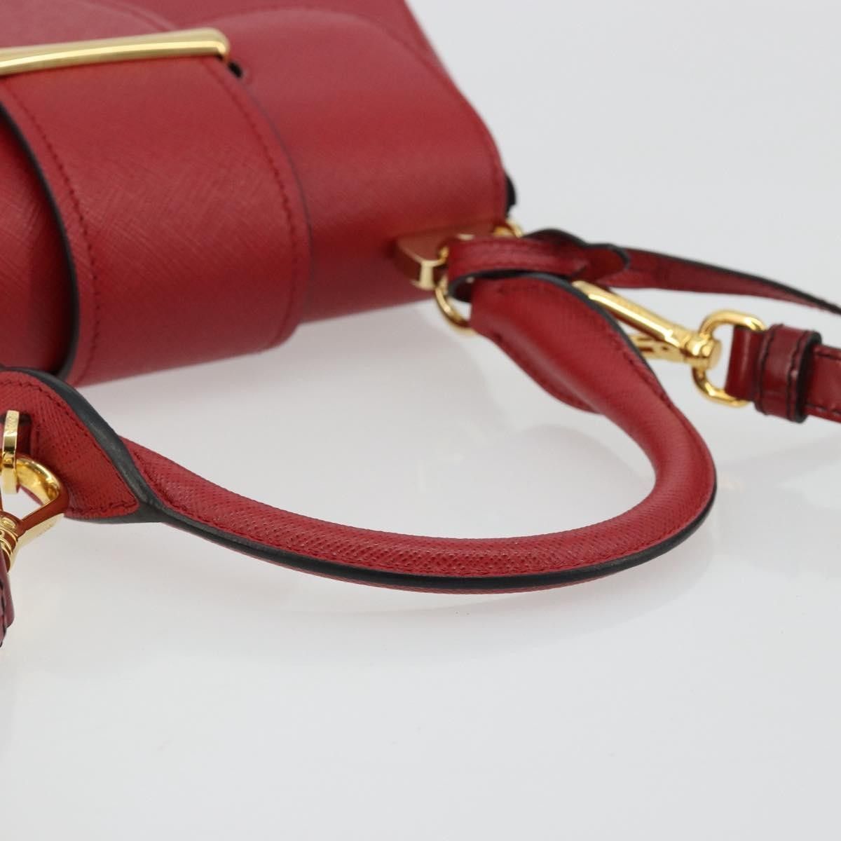Prada Prada Sidonie Top Handle Saffiano Leather Size ONE SIZE - 7 Thumbnail