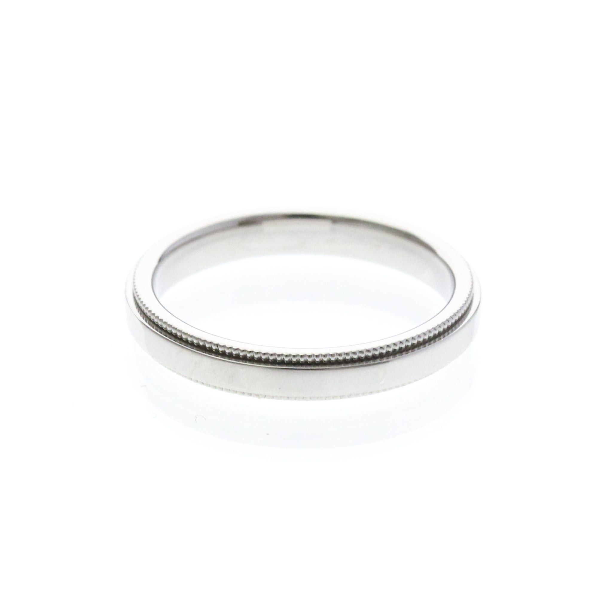 Tiffany & Co. Tiffany & Co. Classic Milgrain Band Ring Platinum Size ONE SIZE - 2 Thumbnail