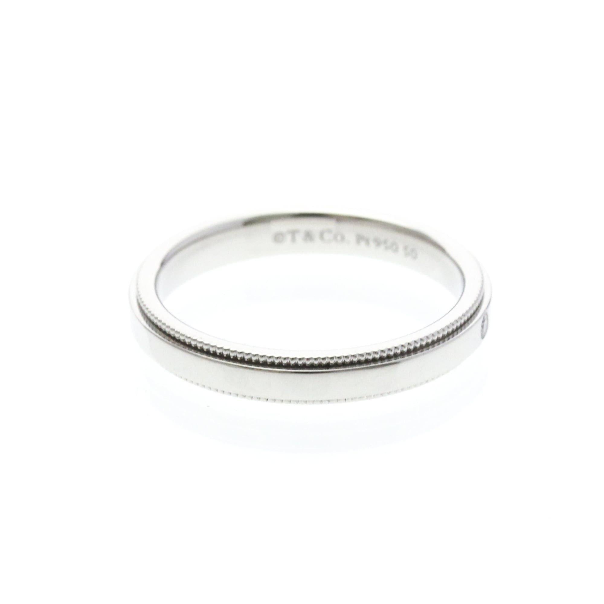 Tiffany & Co. Tiffany & Co. Classic Milgrain Band Ring Platinum Size ONE SIZE - 4 Thumbnail