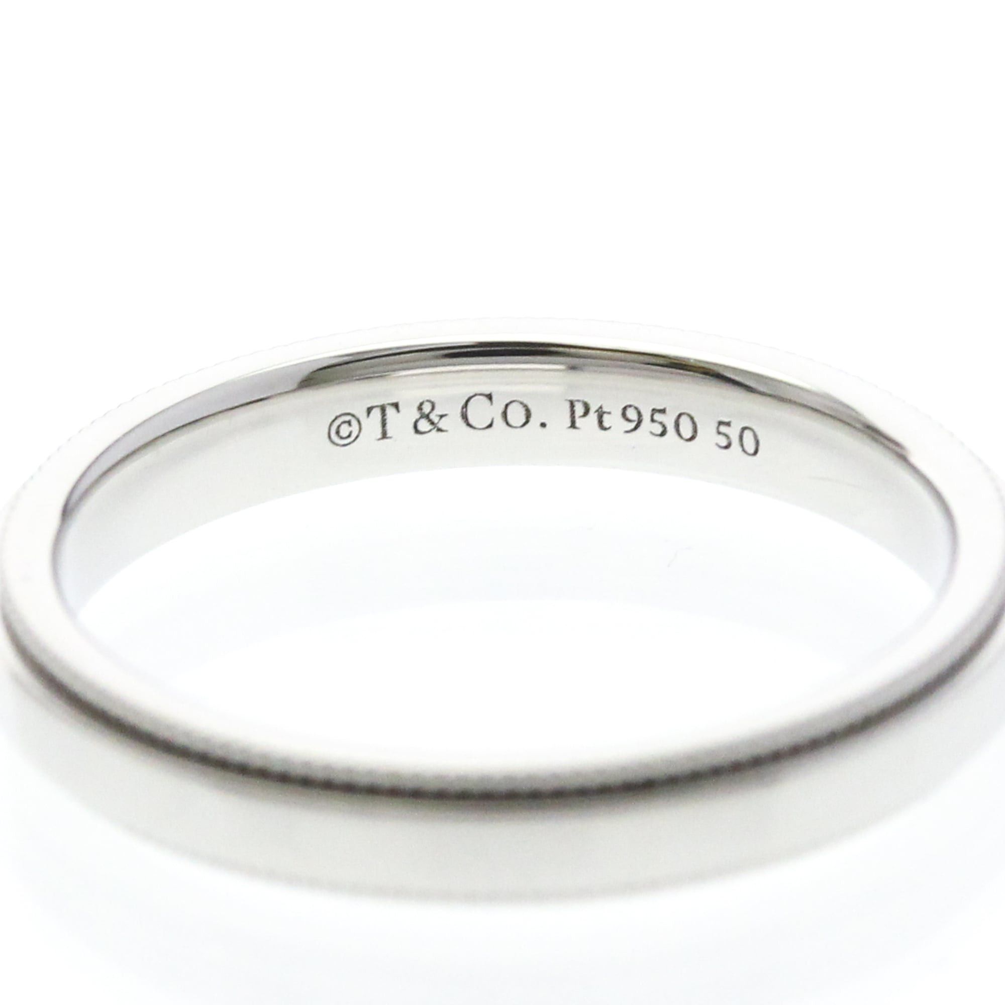 Tiffany & Co. Tiffany & Co. Classic Milgrain Band Ring Platinum Size ONE SIZE - 9 Thumbnail