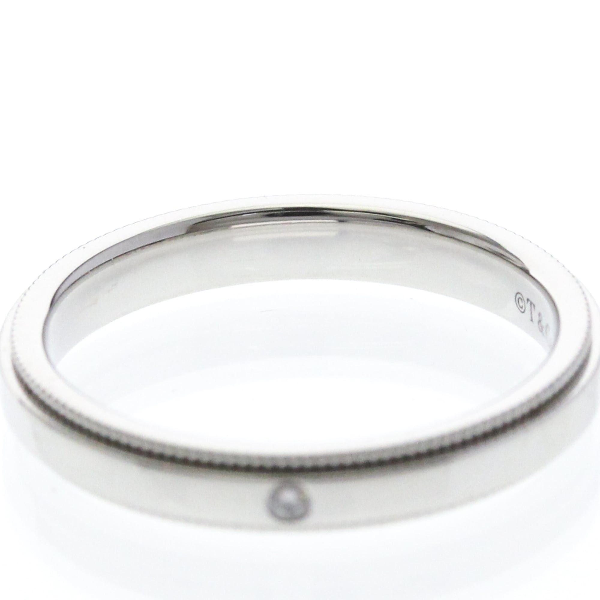 Tiffany & Co. Tiffany & Co. Classic Milgrain Band Ring Platinum Size ONE SIZE - 6 Thumbnail