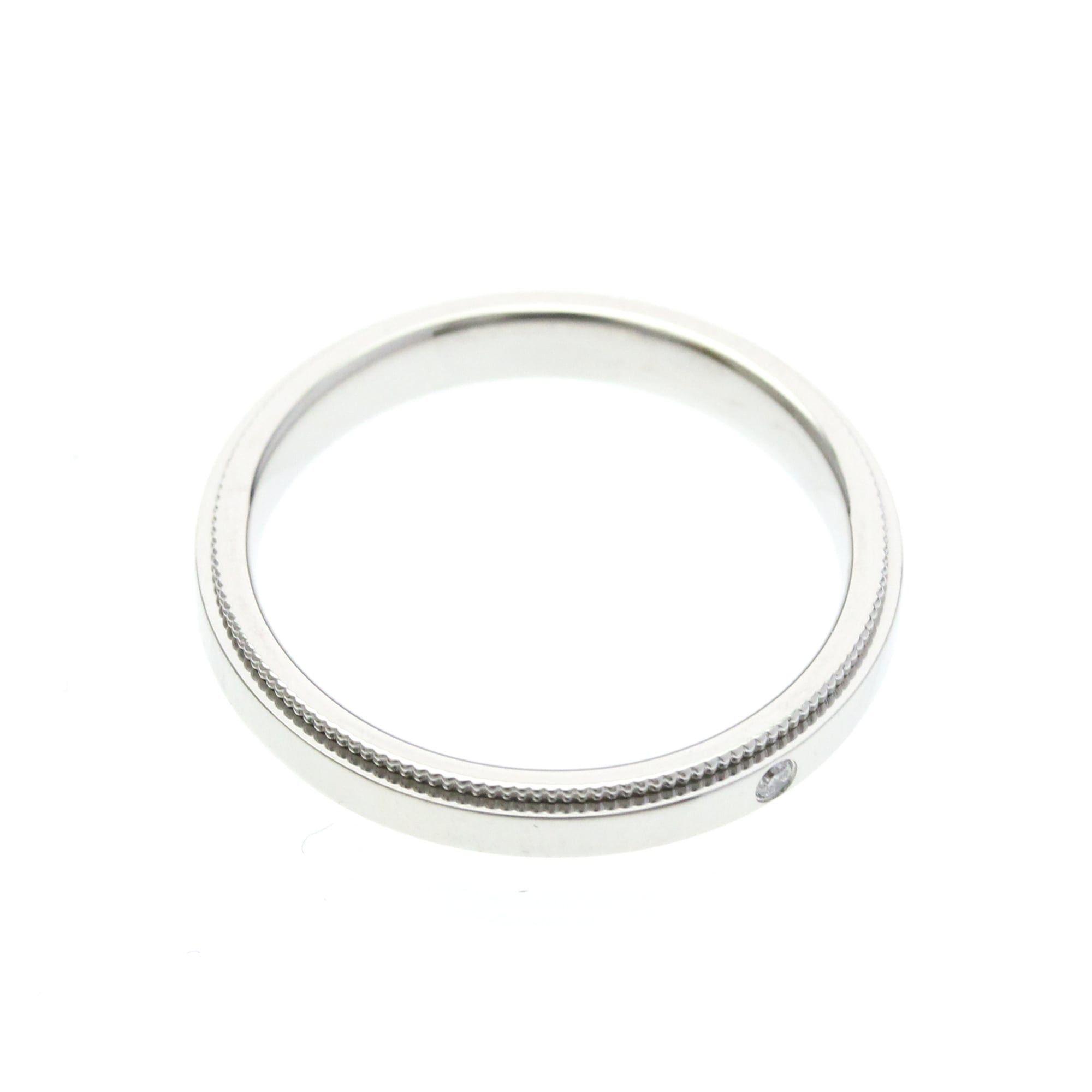Tiffany & Co. Tiffany & Co. Classic Milgrain Band Ring Platinum Size ONE SIZE - 5 Thumbnail