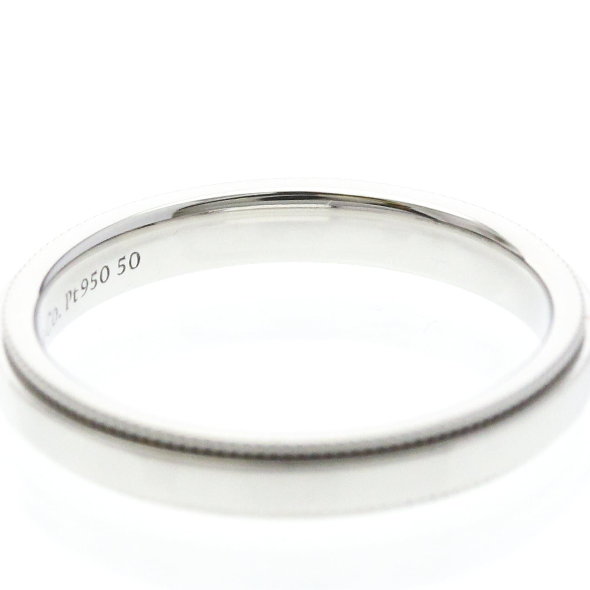 Tiffany & Co. Tiffany & Co. Classic Milgrain Band Ring Platinum Size ONE SIZE - 8 Thumbnail
