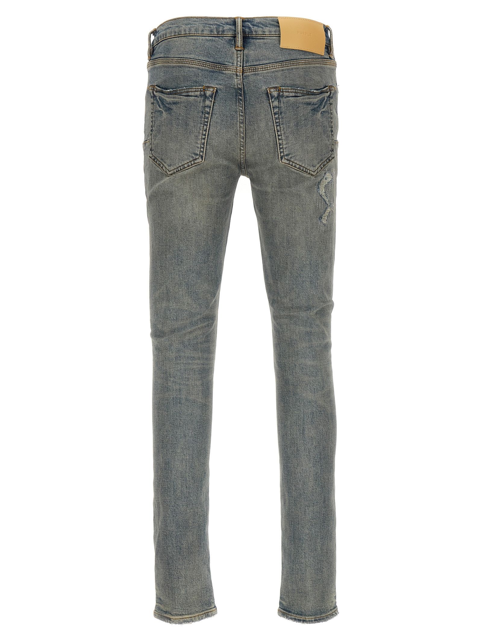 Purple 'P001 Light Blue Vintage' Jeans Size US 33 - 2 Thumbnail