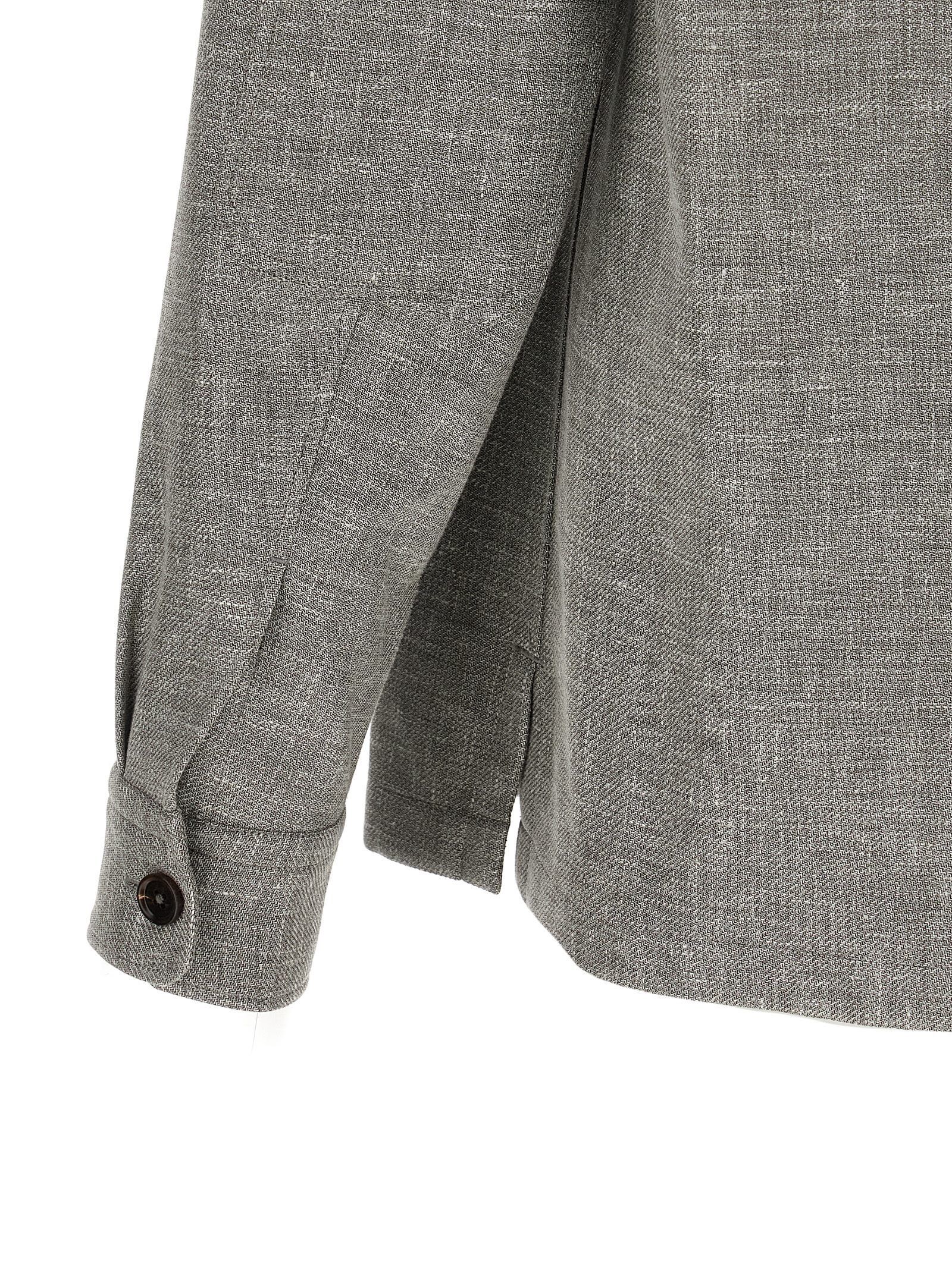 Ermenegildo Zegna 'Crossover' Overshirt Size US S / EU 44-46 / 1 - 4 Thumbnail