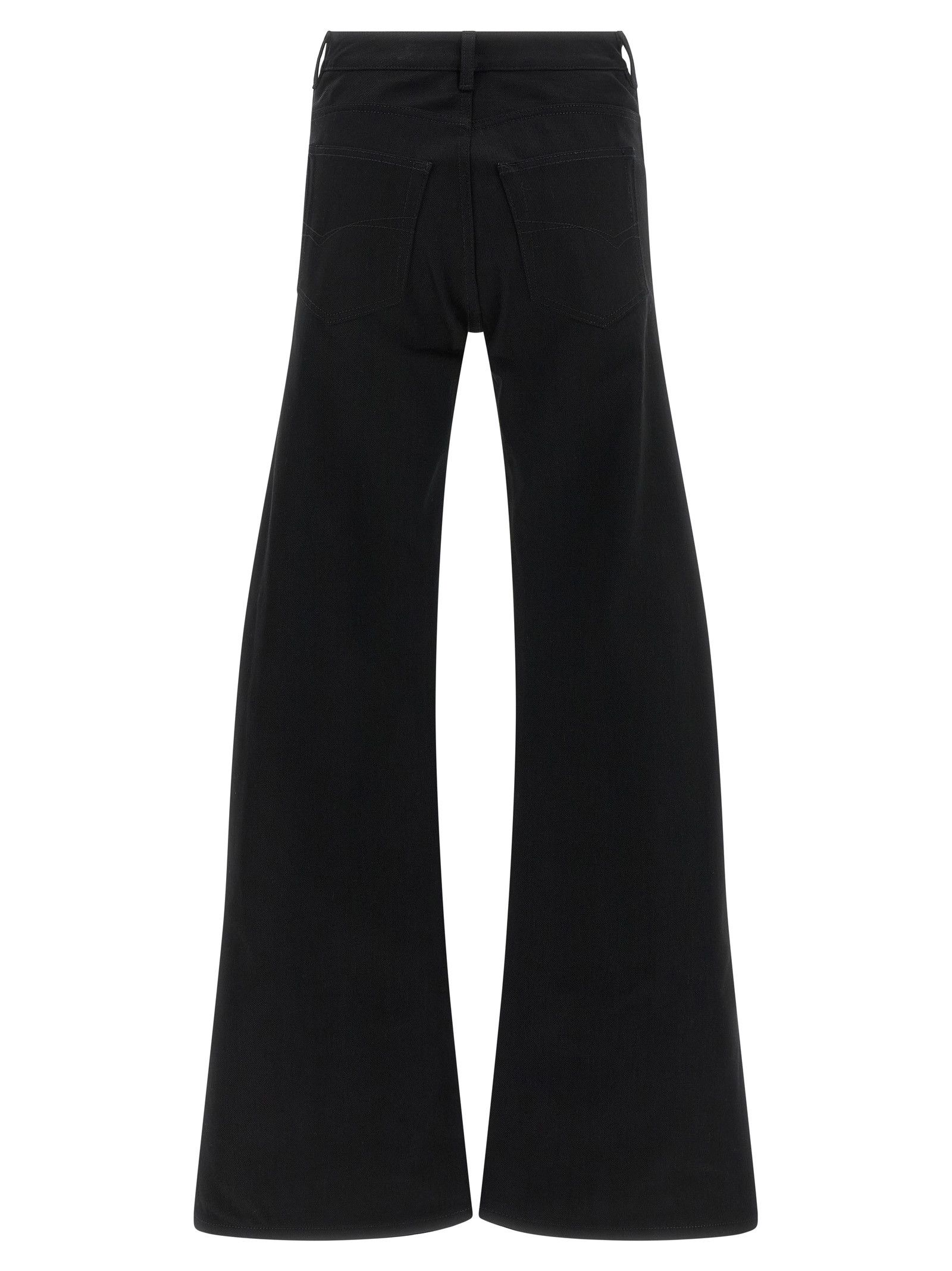 Balenciaga Curved Waist Jeans Size 25" / US 0 / IT 36 - 2 Thumbnail