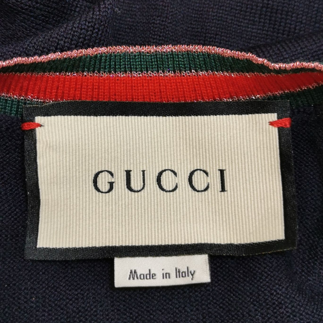 Gucci Gucci GG Pearl Button V-Neck Cardigan Size XS Size XS / US 0-2 / IT 36-38 - 4 Thumbnail