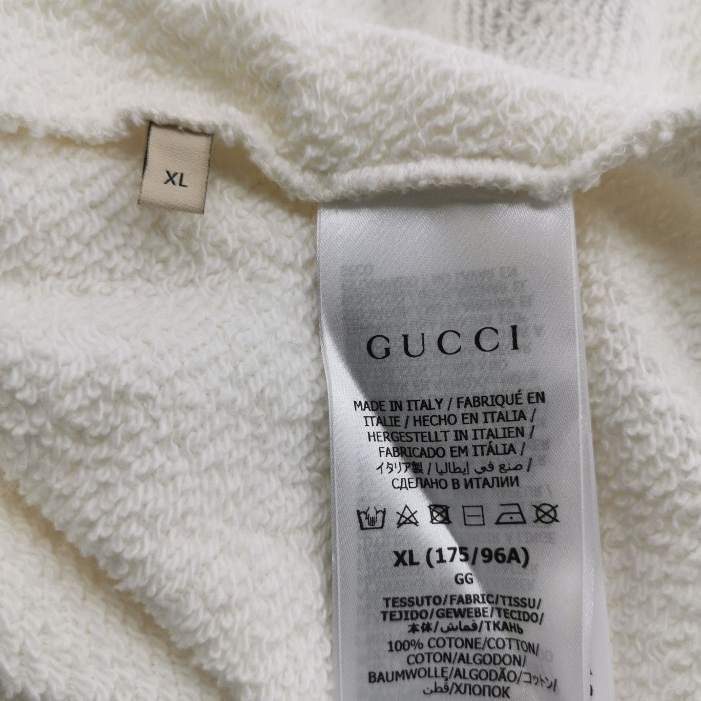 Gucci Gucci Graphic Hoodie Size XL Size US XL / EU 56 / 4 - 6 Thumbnail