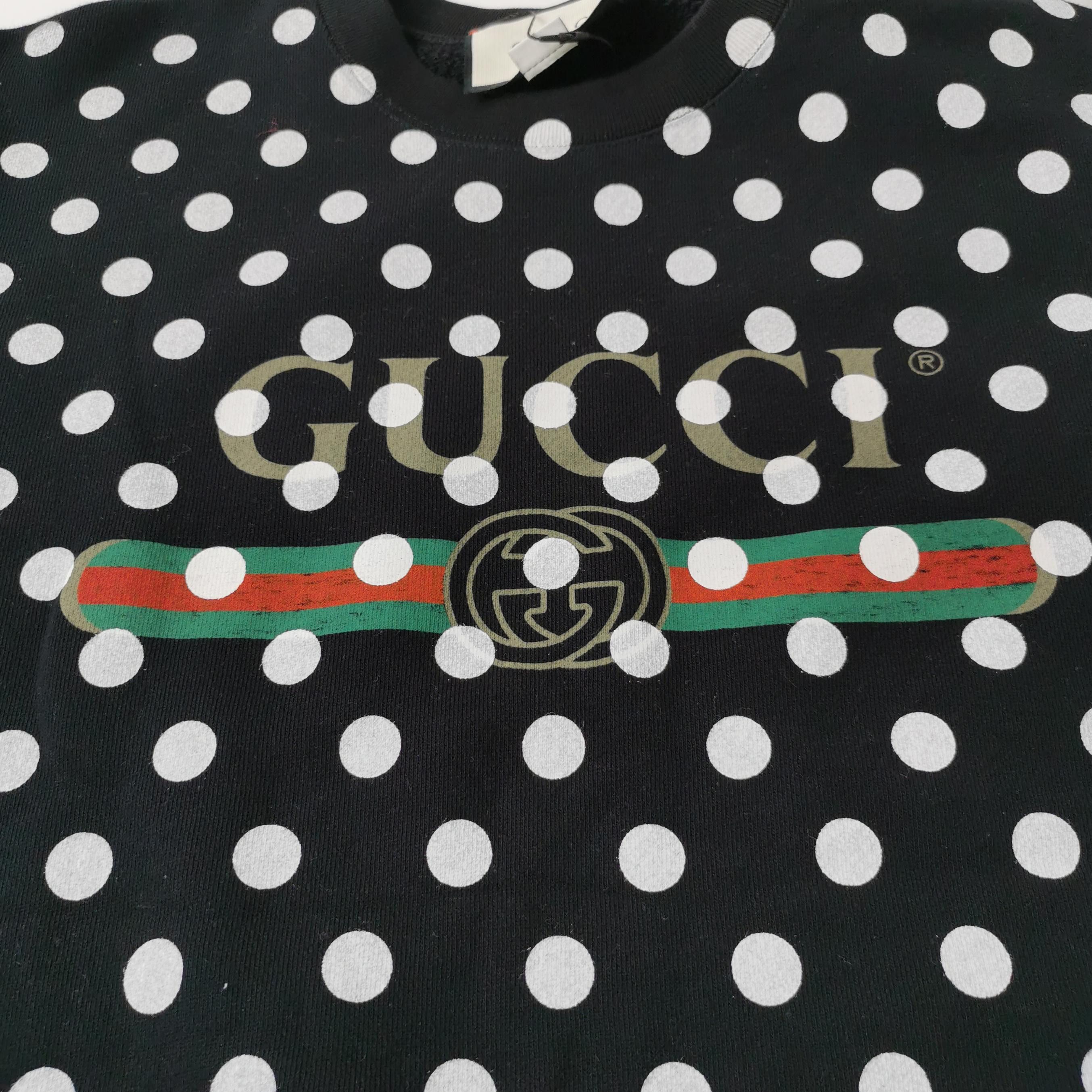Gucci Gucci Polka Dot Sweatshirt Size S Size US S / EU 44-46 / 1 - 3 Thumbnail