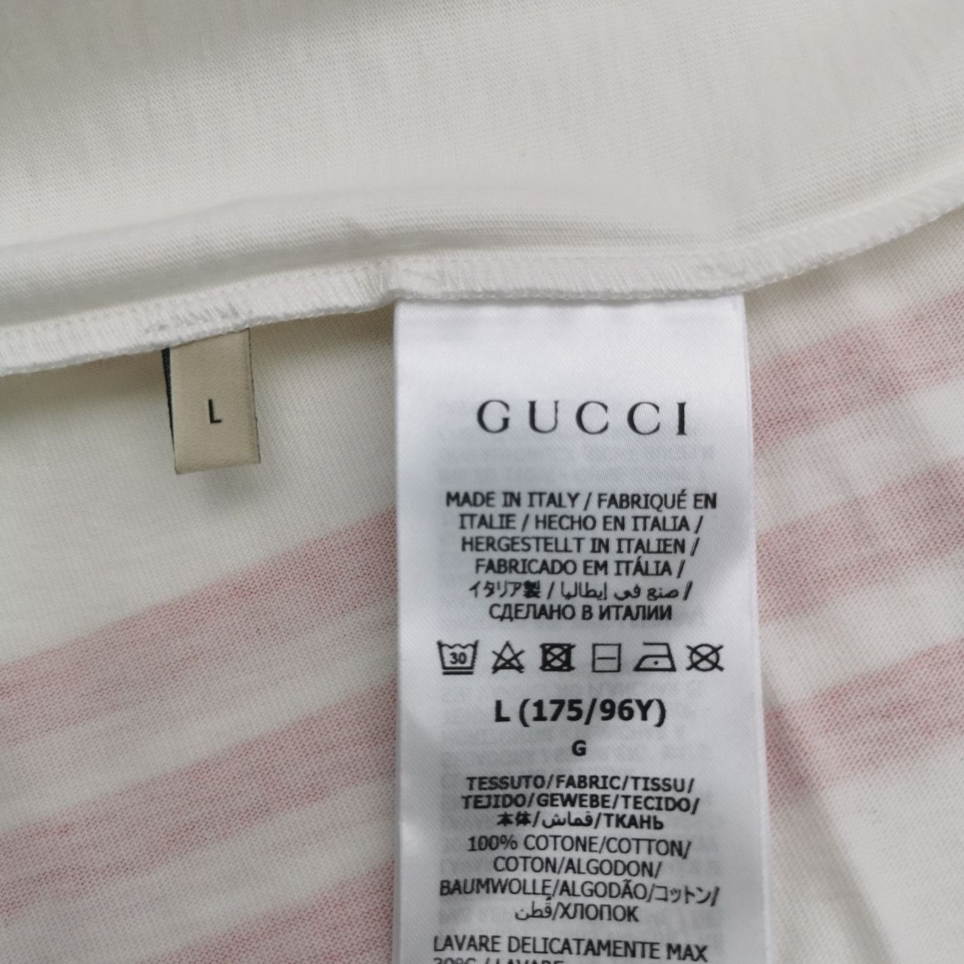 Gucci Gucci x Adidas Logo T-Shirt Size L Size US L / EU 52-54 / 3 - 6 Thumbnail
